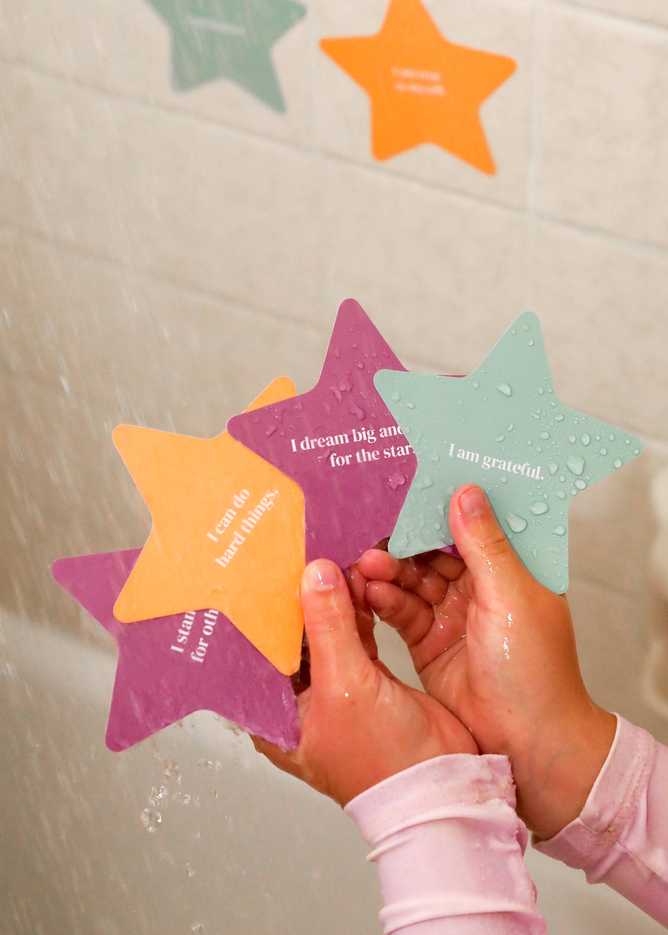 Shower Affirmation™ Display Cards - Kids