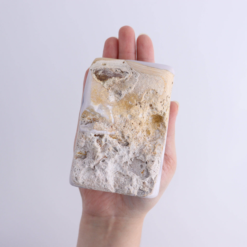 Lavender Fluorite Freeform Set of 2