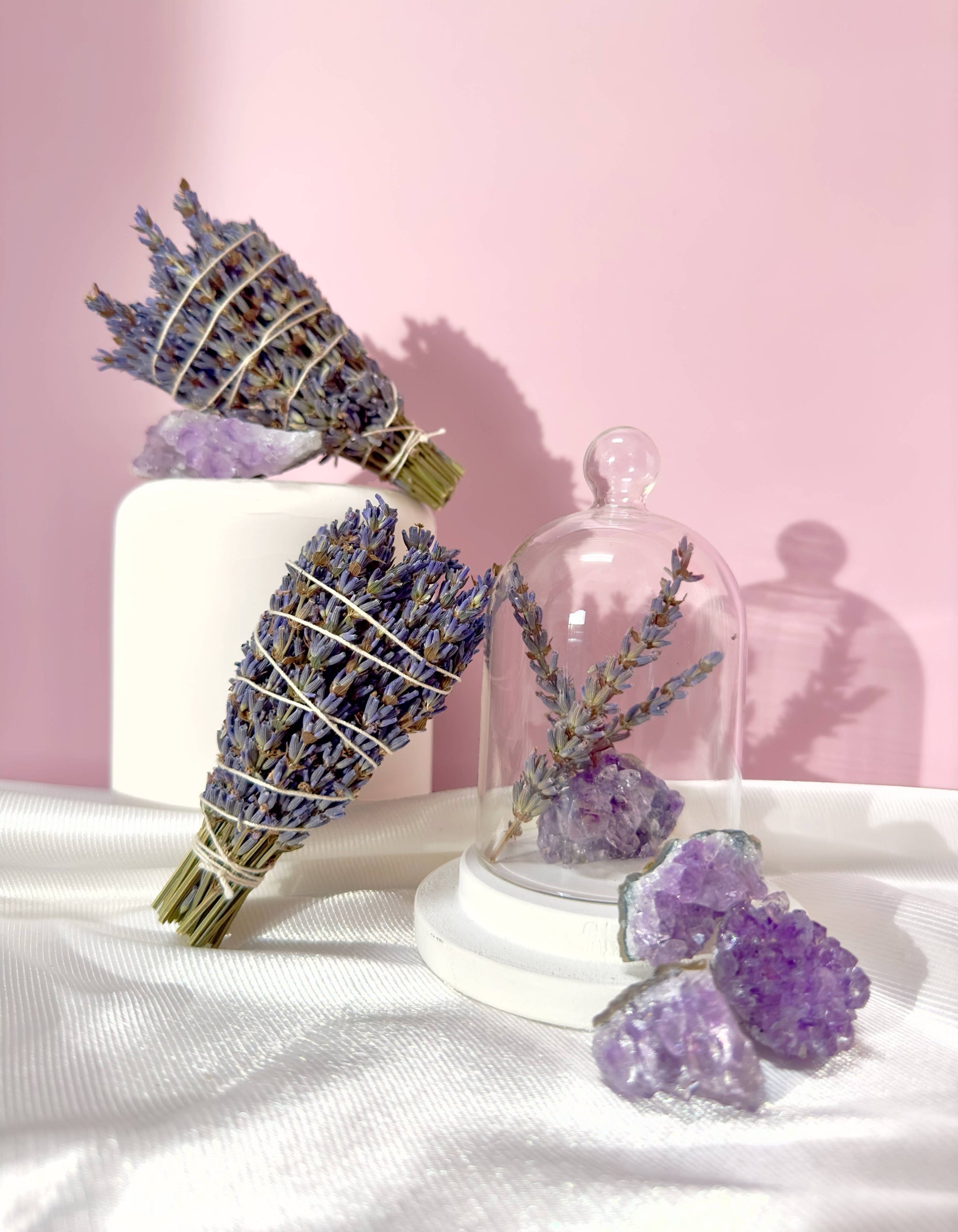 MINI LAVENDER Bundle - Cleanser - Smudge - Lavender Bunch