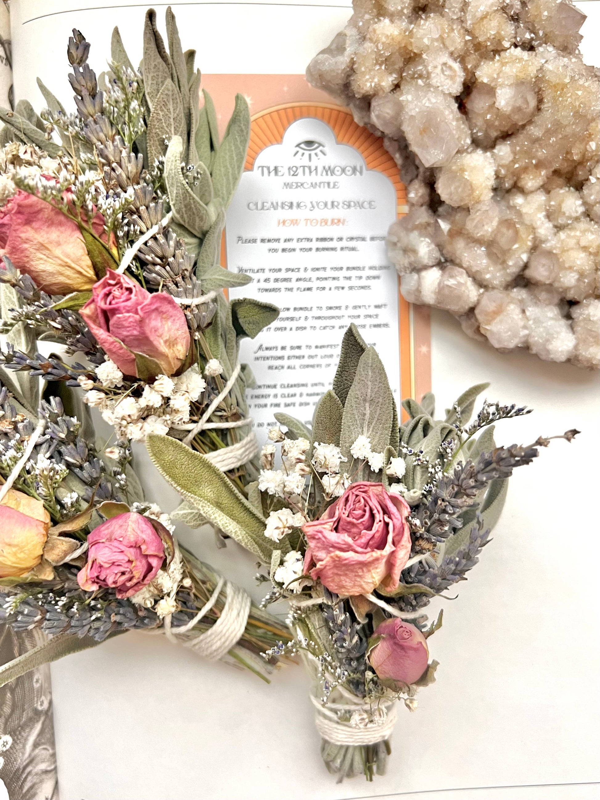 Mini Sage Smudge Bundle - Smoke Cleanser