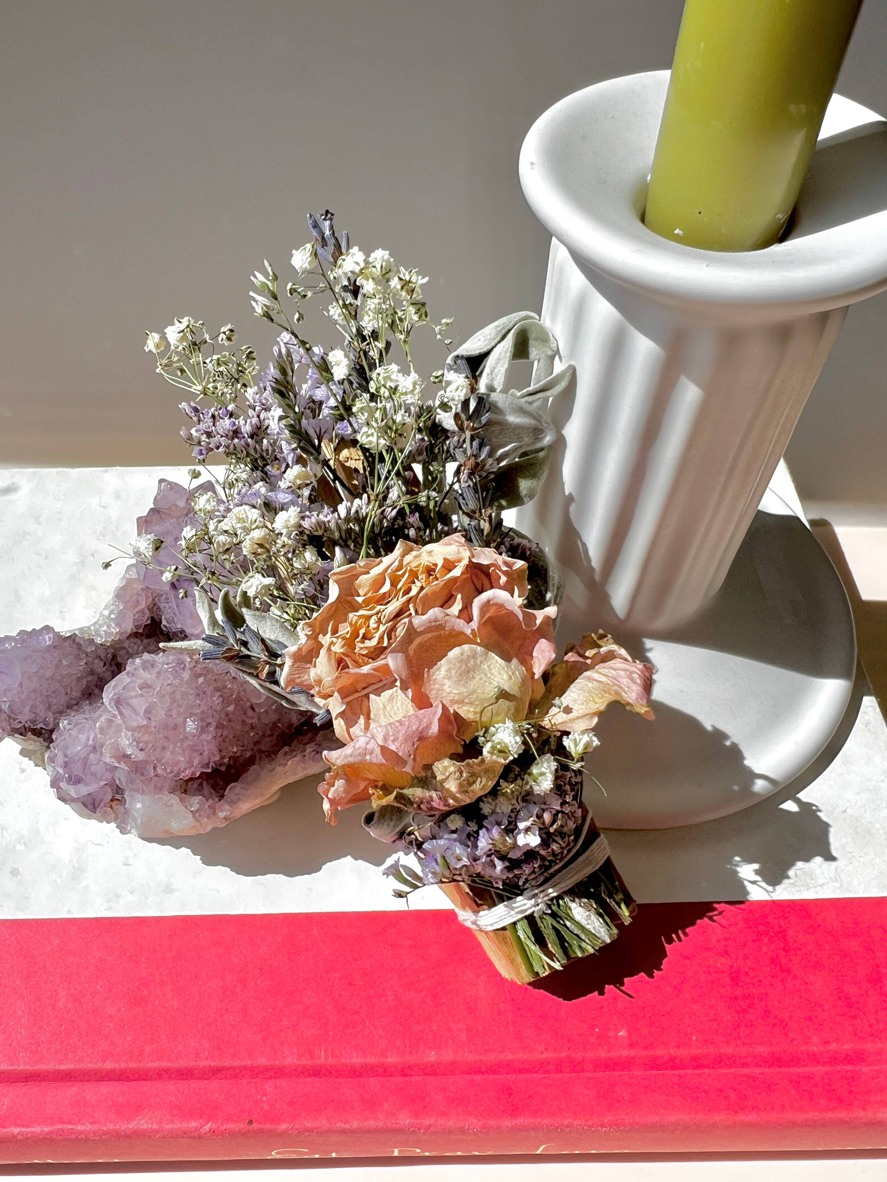 Botanical Palo Santo Bundle - Smudge - Smoke Cleansing - Dried Flower