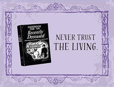 Beetlejuice: Handbook for the Recently Deceased Deluxe Note Card Set (With Keepsake Book Box)