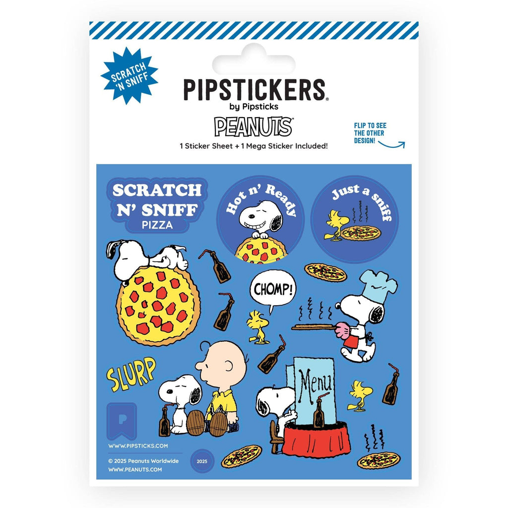 Peanuts Hot Pizza Scratch 'n Sniff Stickers - 2 ct