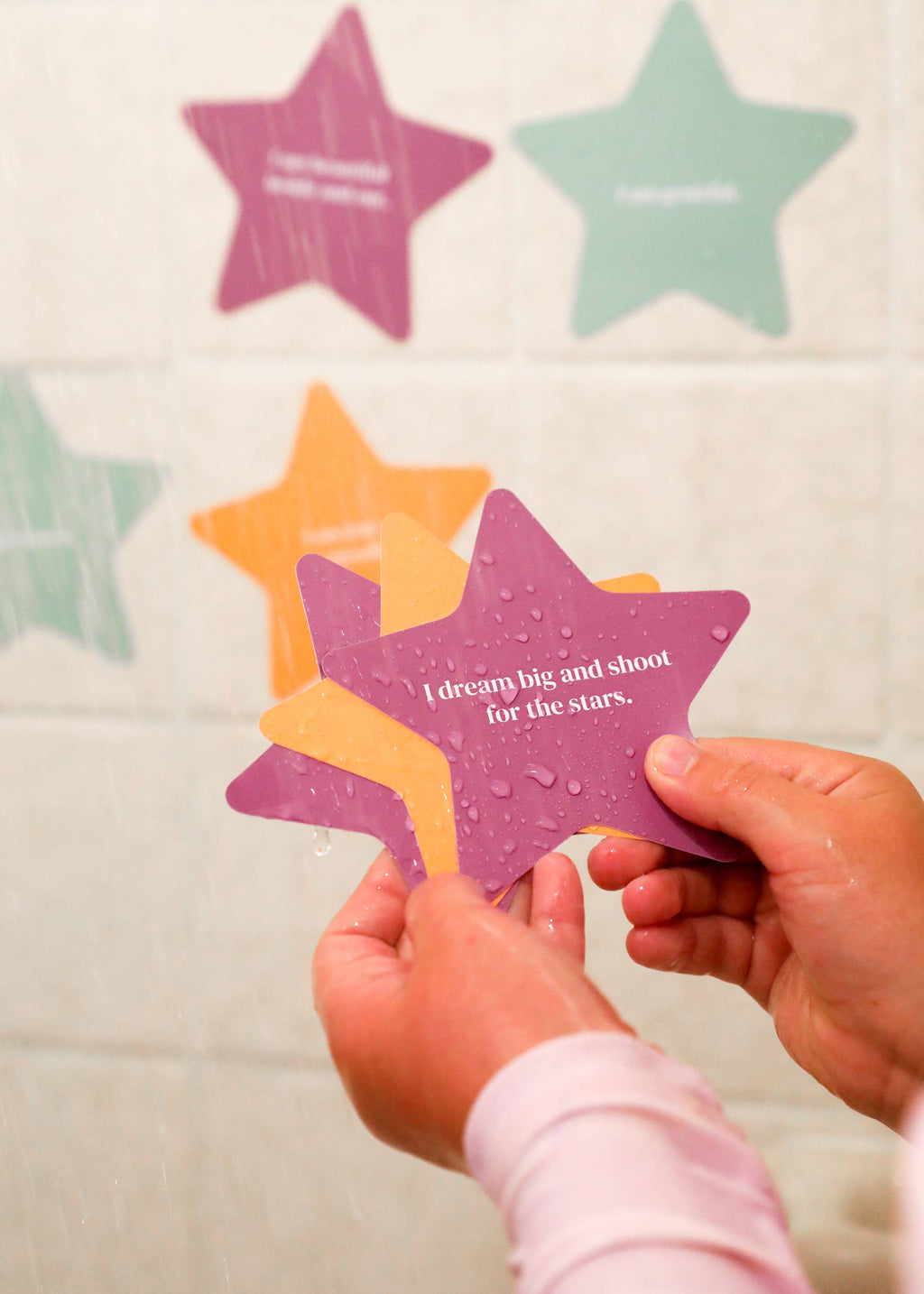 Shower Affirmation™ Display Cards - Kids