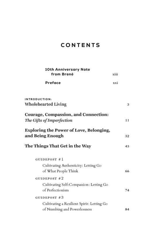 Gifts of Imperfection by Brené Brown