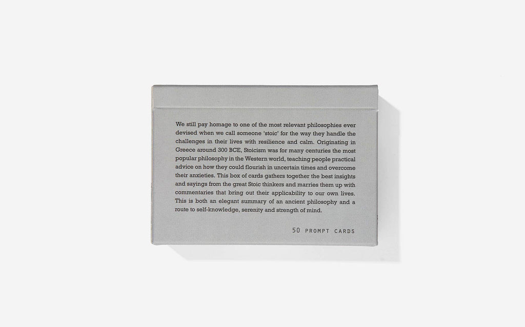 Stoicism Prompt Card Set