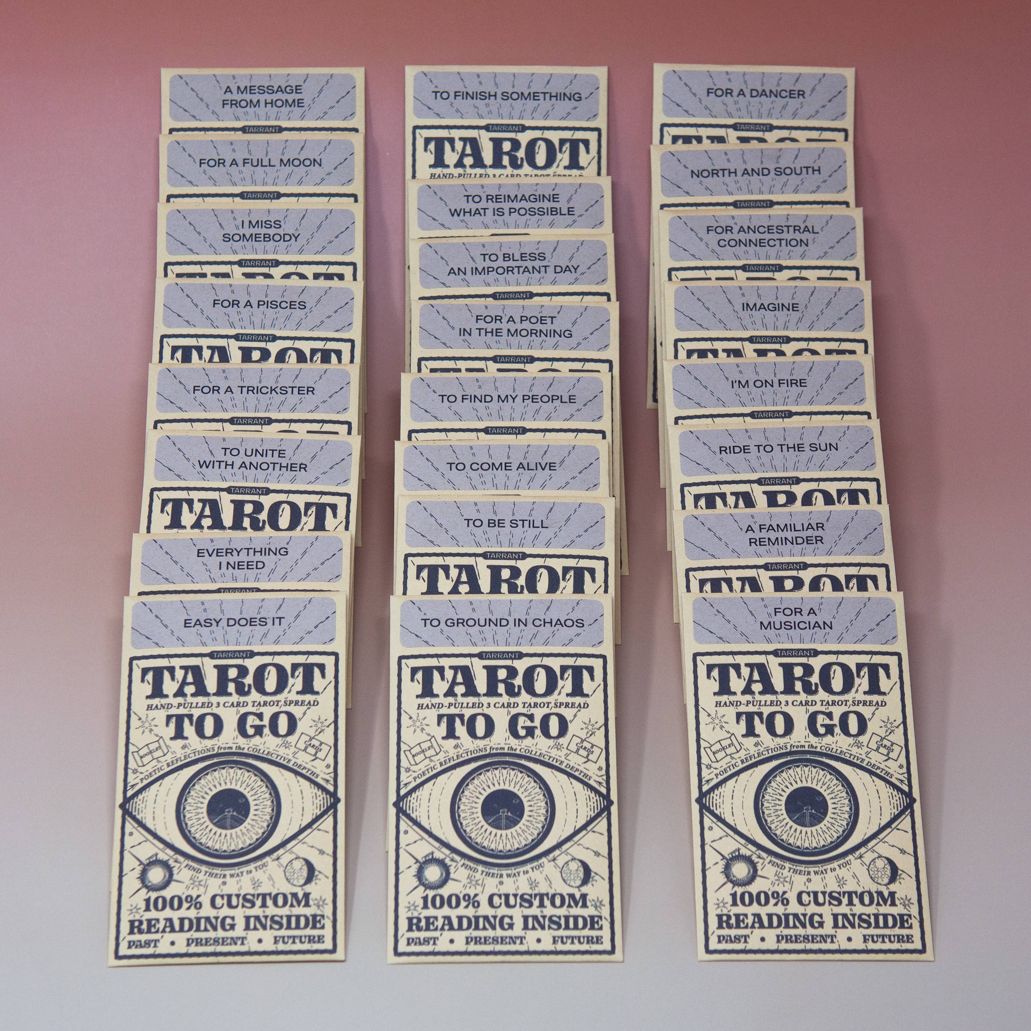 TAROT TO GO — Magic Tarot Journeys in an Envelope 🎴✉️✨