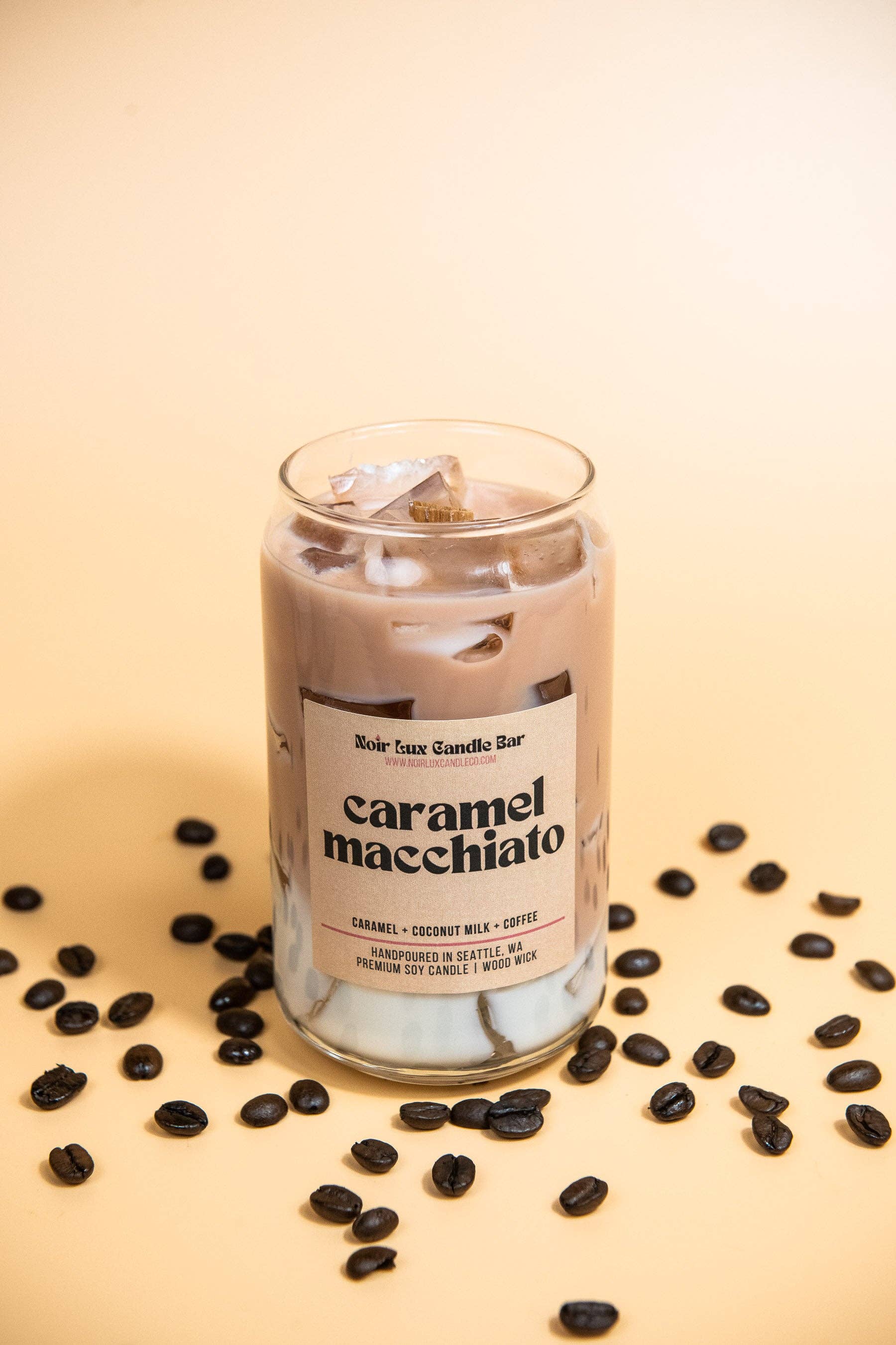 Iced Caramel Macchiato Coffee Candle
