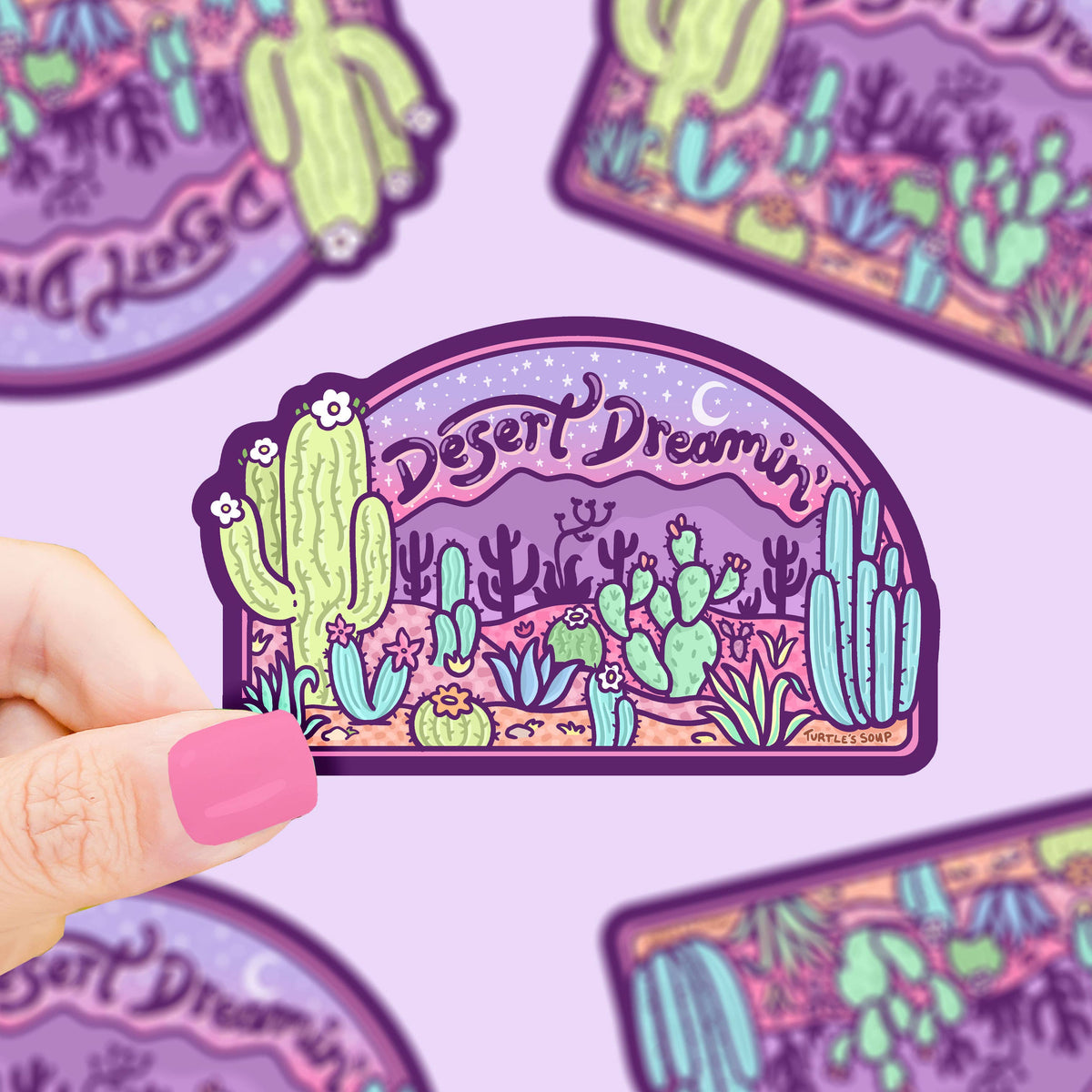 Desert Dreamin' Vinyl Sticker