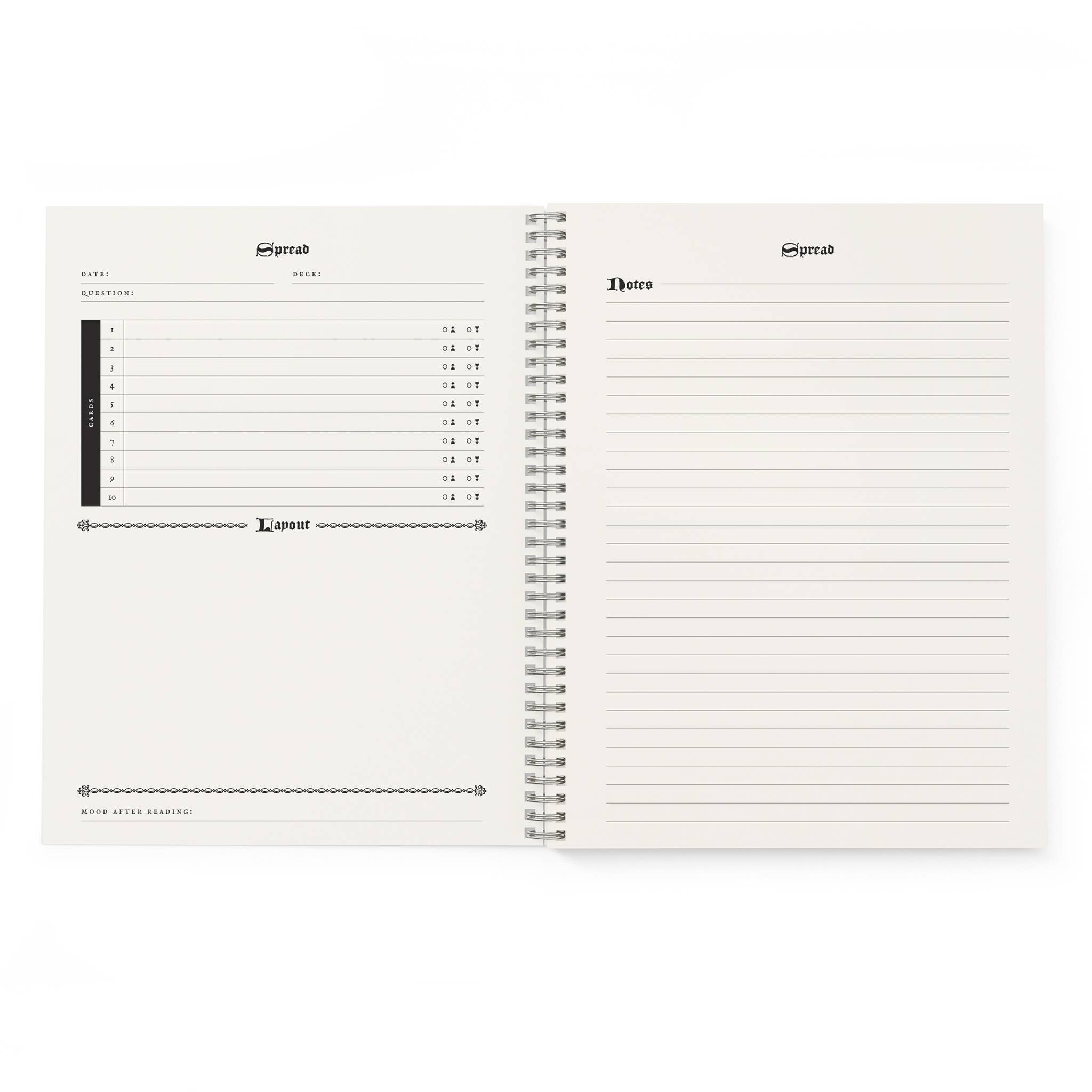 The Star Tarot Card Notebook