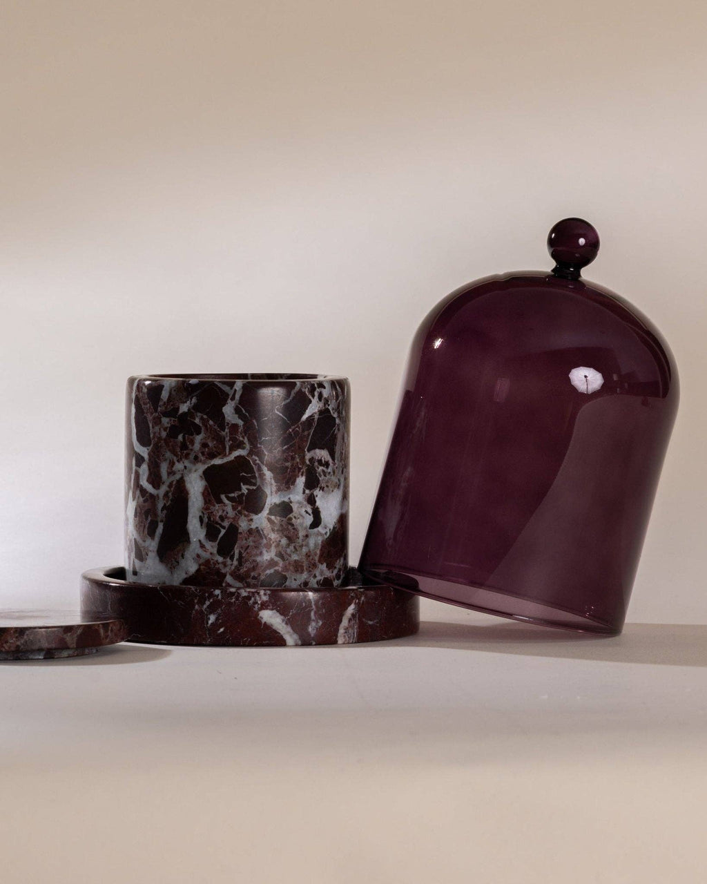 VIOLET CLOCHE + STONE - Home Decor Accesories