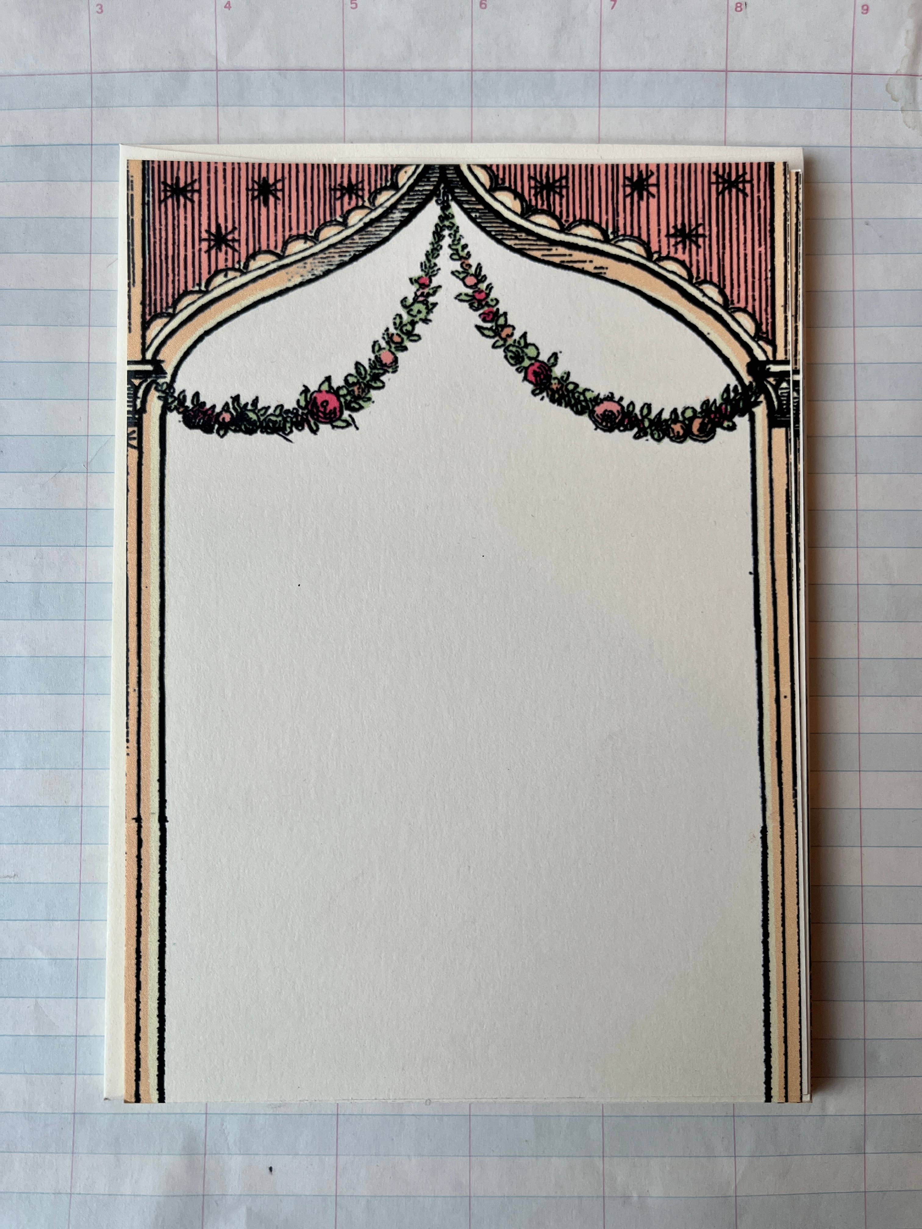 Fairy Stage Flat Cards with Envelope