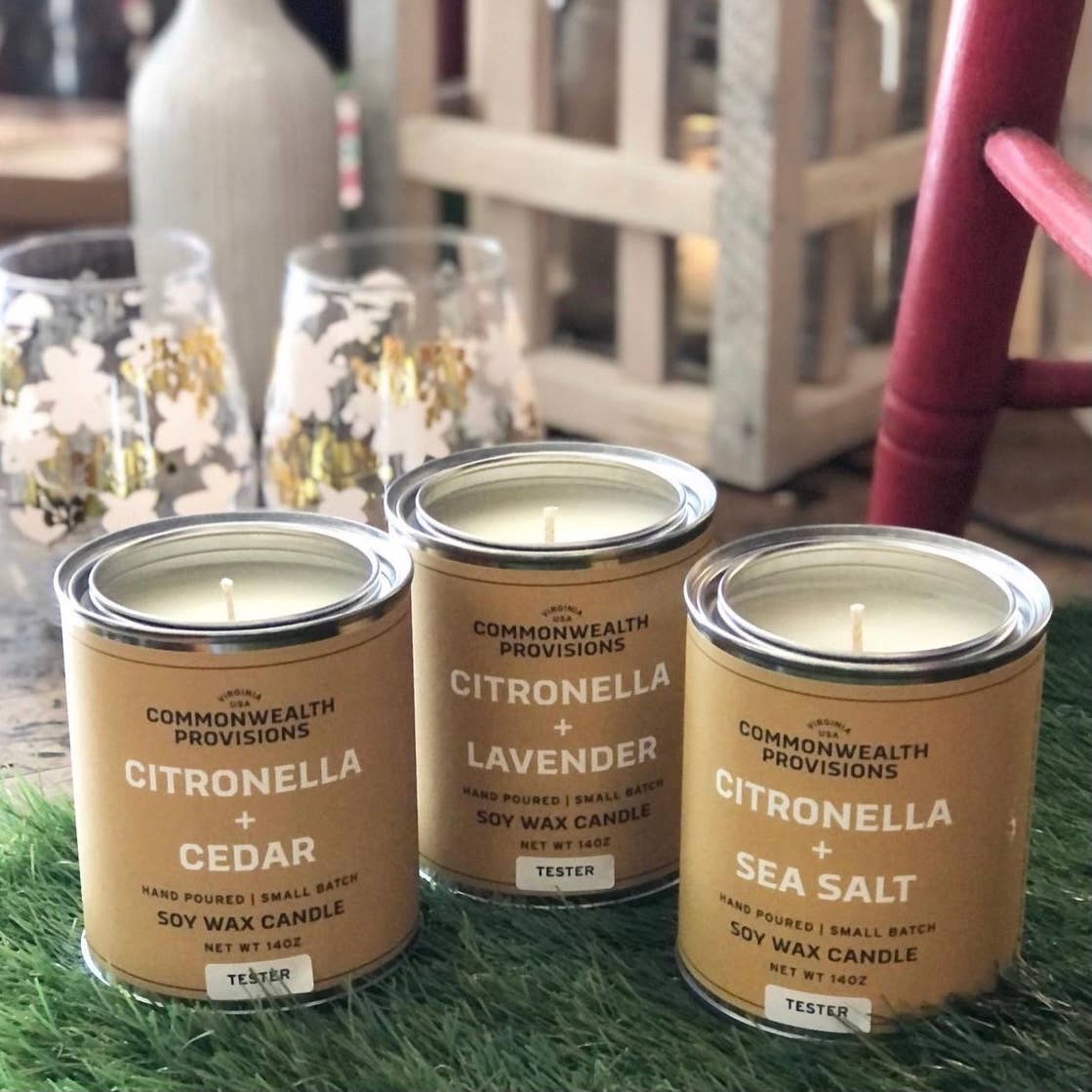 Citronella Candle - Citronella + Lavender