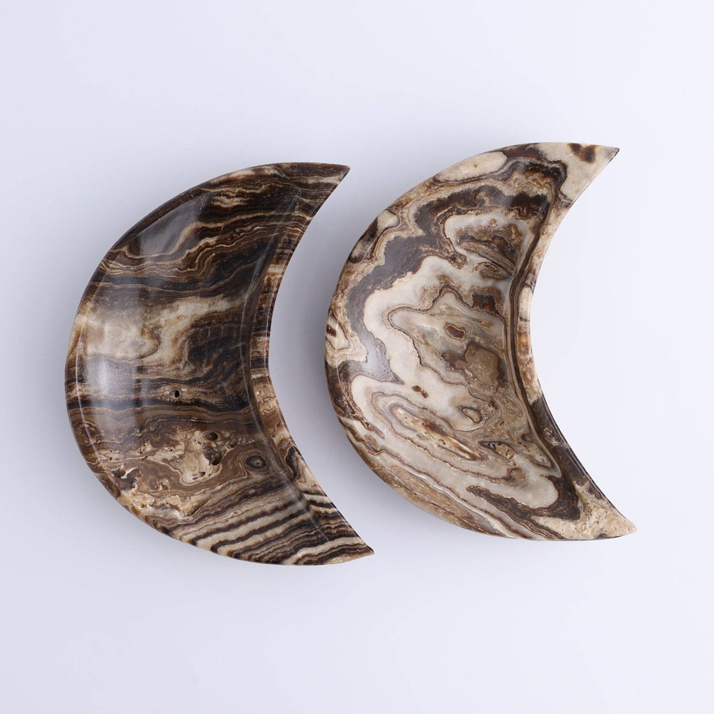 One Chocolate Onyx Moon Dish