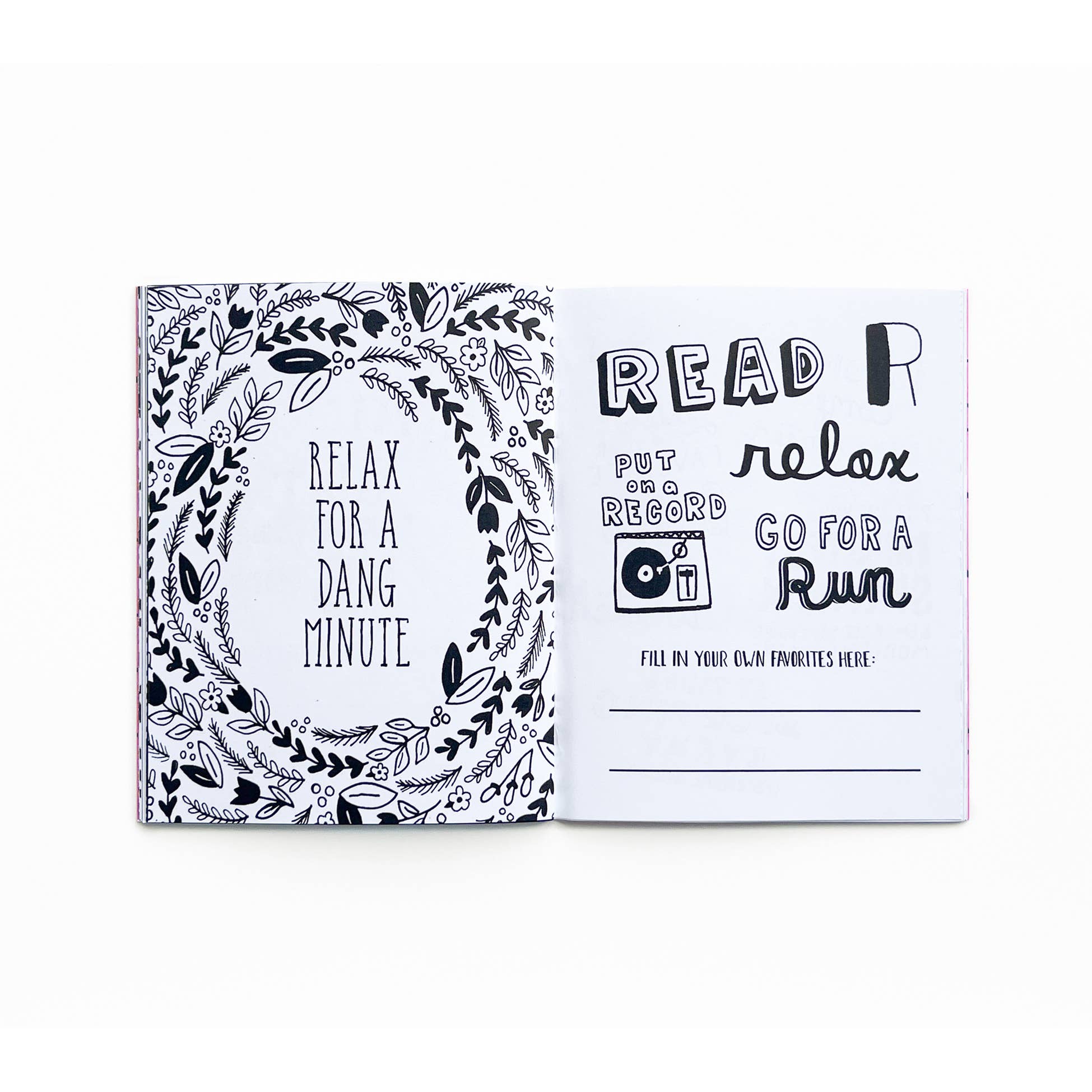 Self Care Index Zine
