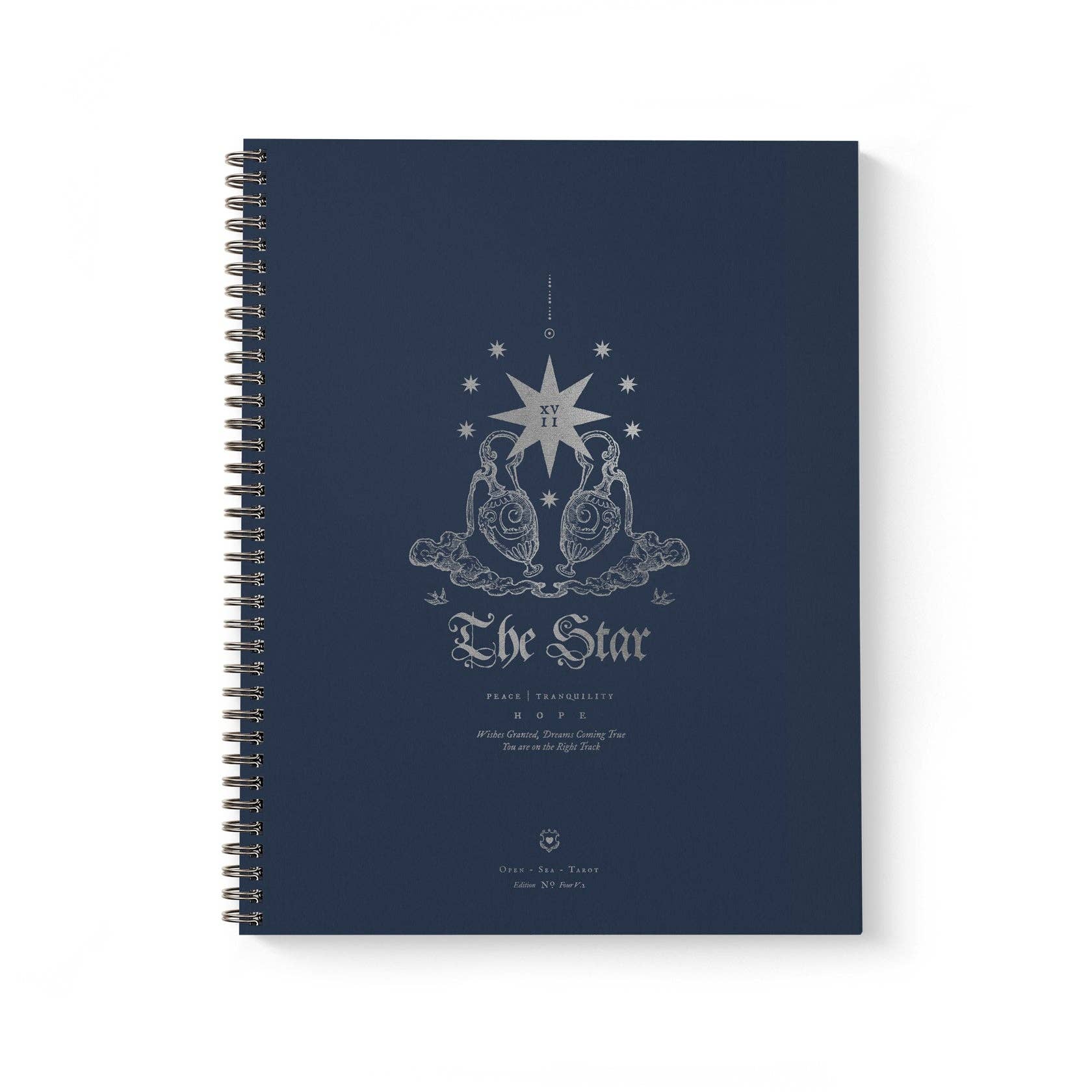The Star Tarot Card Notebook
