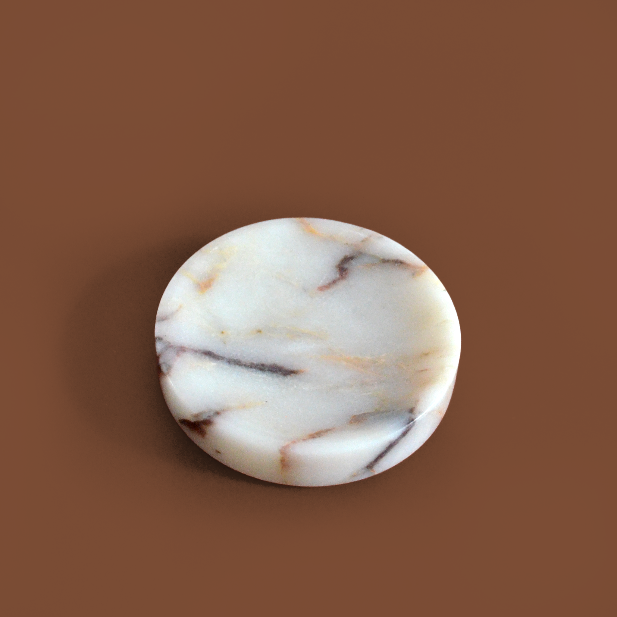 Viola Calacatta Marble Keeper Ring Dish