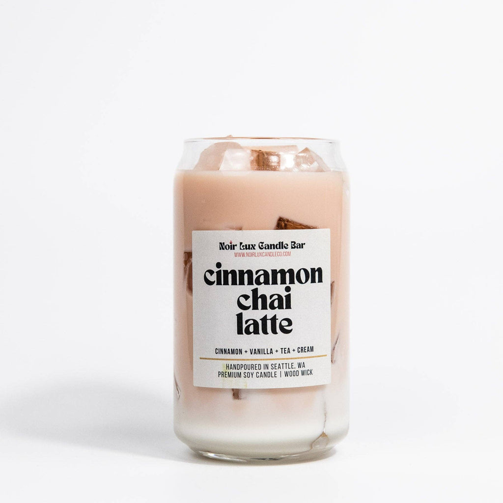 Iced Cinnamon Chai Latte Coffee Candle
