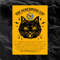 “Screaming Cat” Scratch Off Fortune Affirmation Novelty Card
