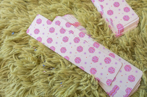 Dice Paper Bookmark