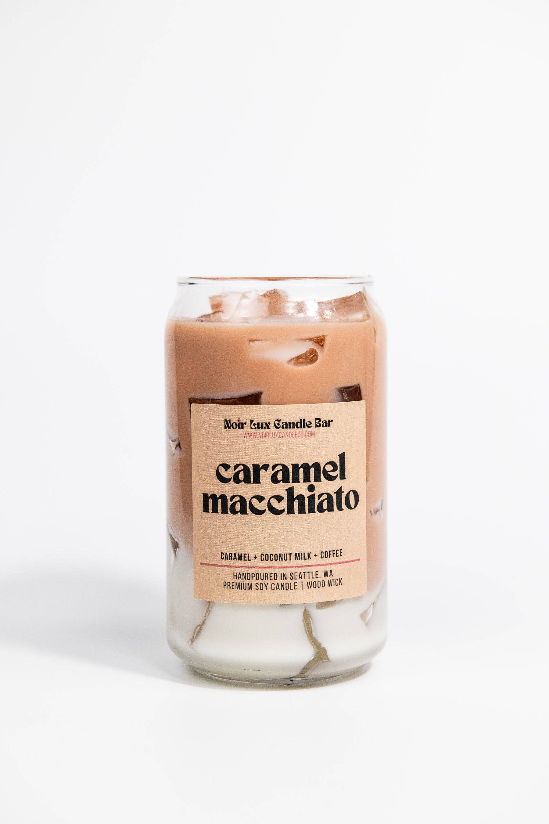 Iced Caramel Macchiato Coffee Candle