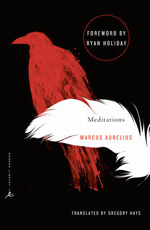 Meditations by Marcus Aurelius Modern Library trade paperback cover