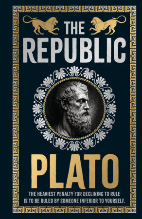 The Republic by Plato deluxe hardbound edition cover