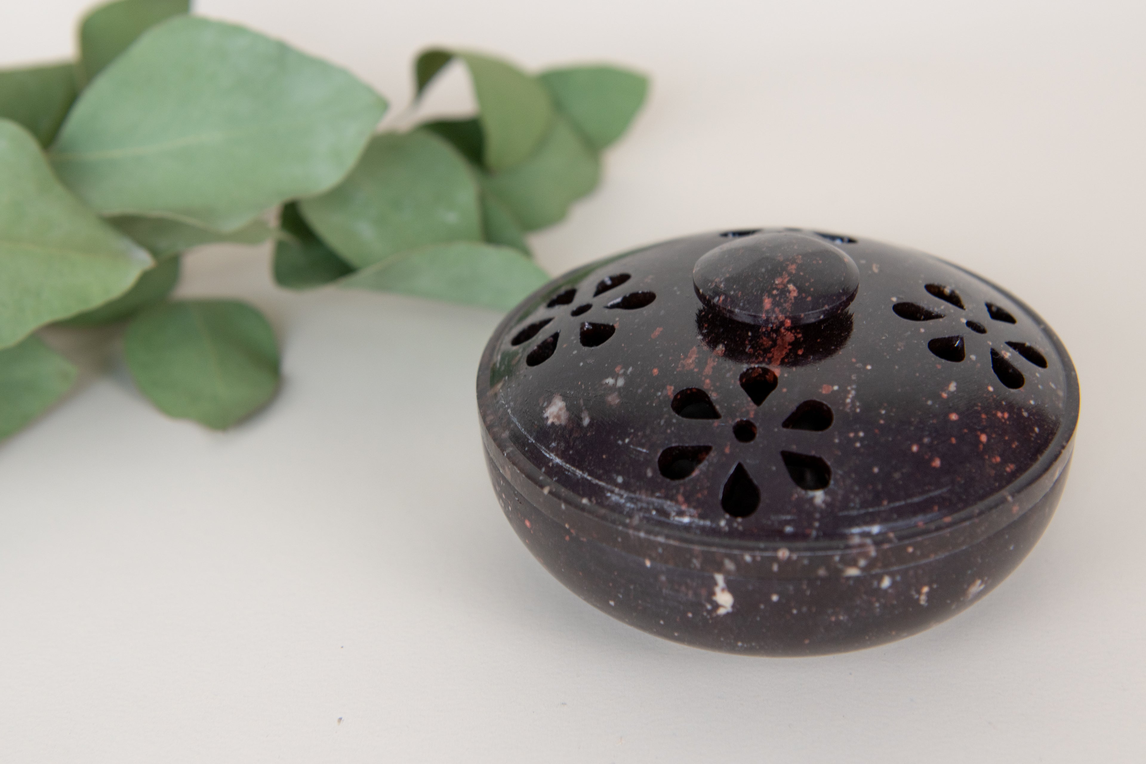 Soapstone Pot Incense Burner