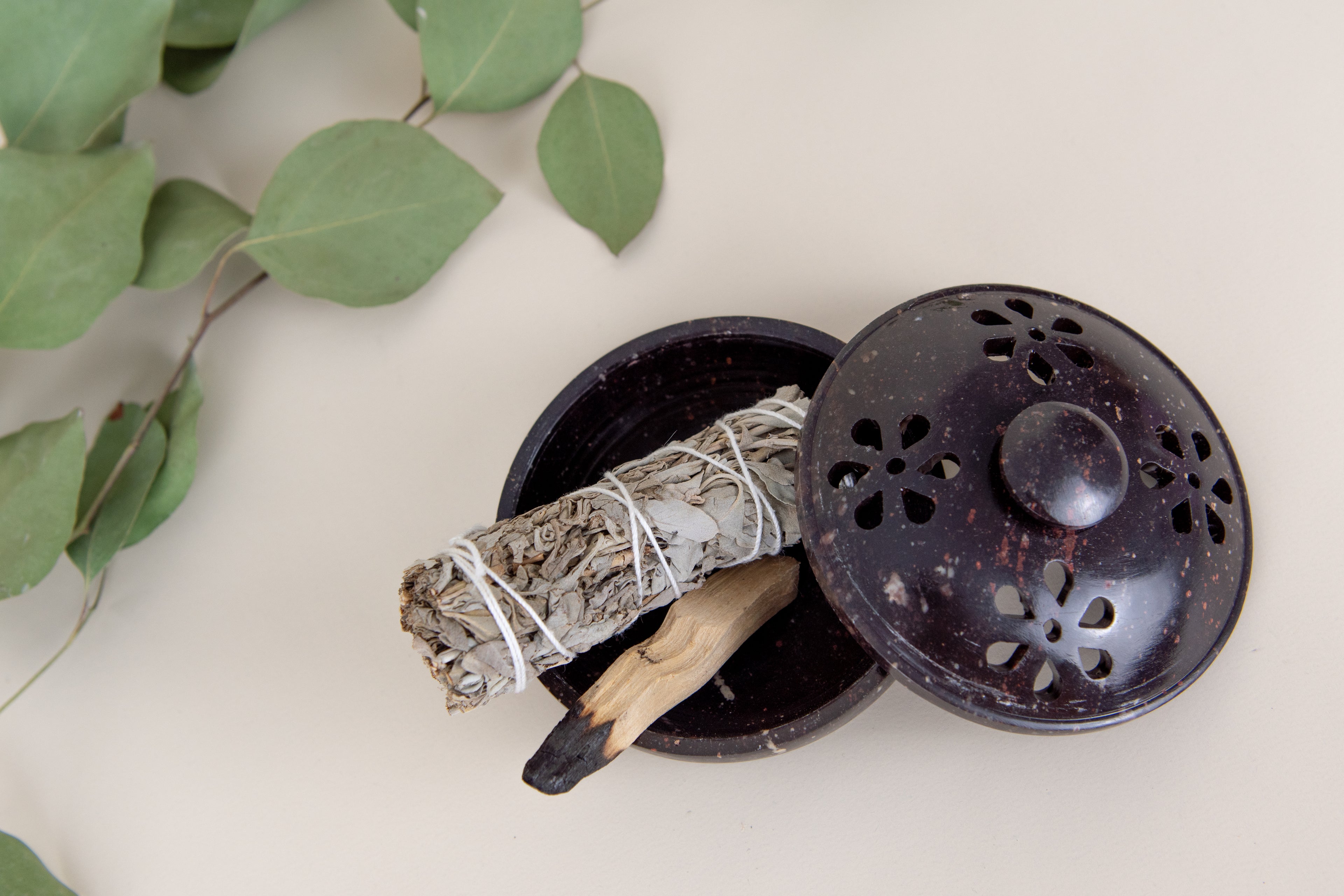 Soapstone Pot Incense Burner