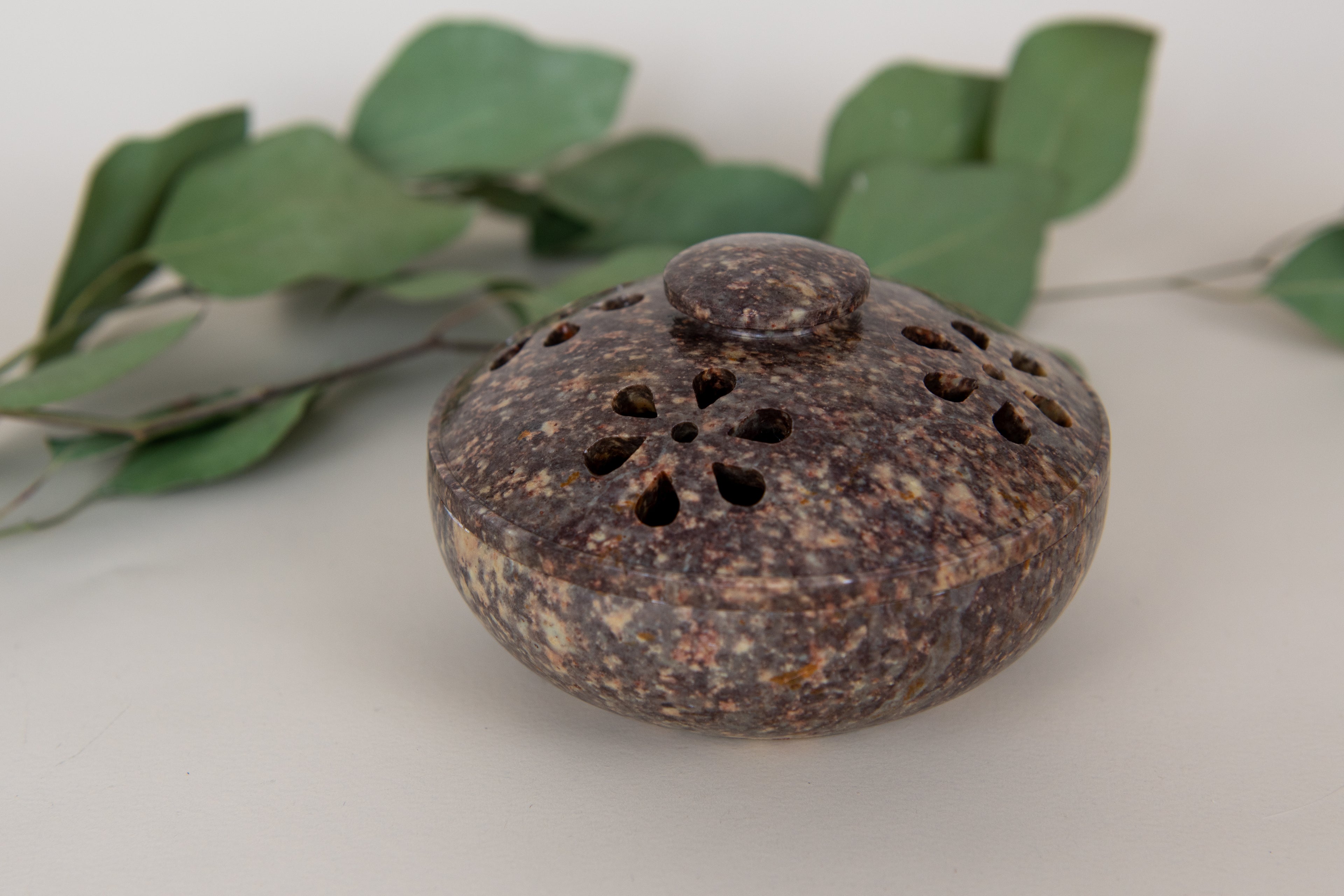 Soapstone Pot Incense Burner