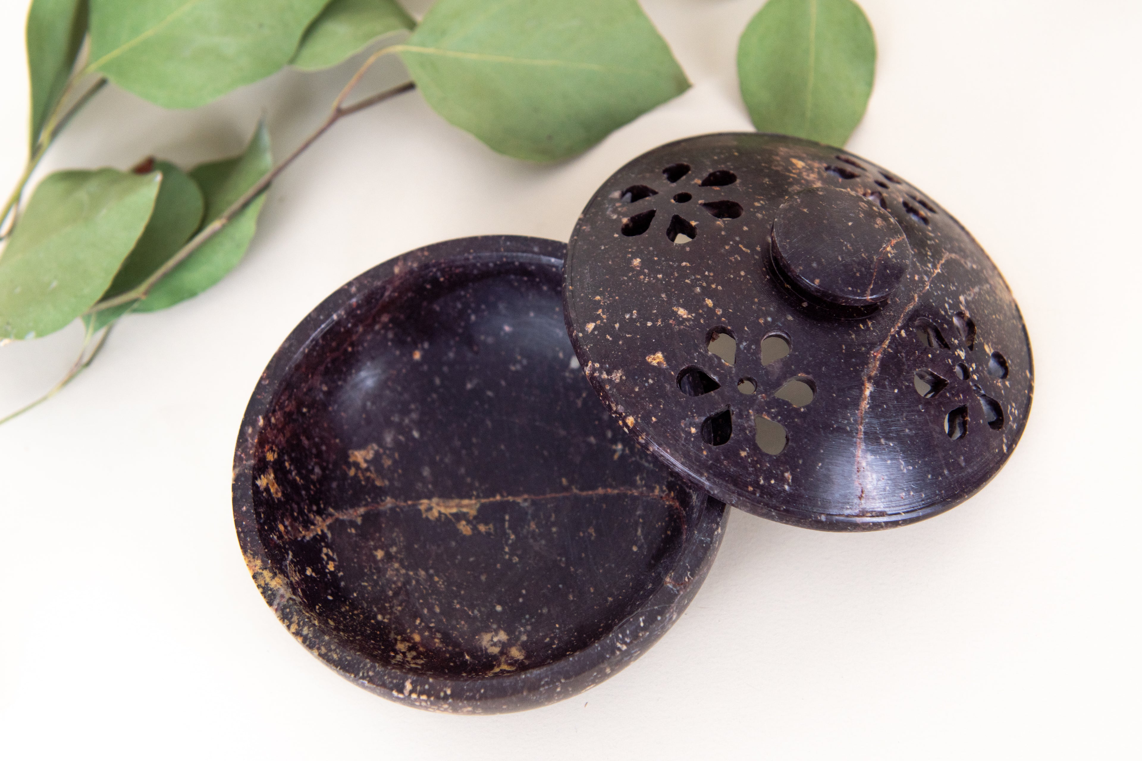 Soapstone Pot Incense Burner