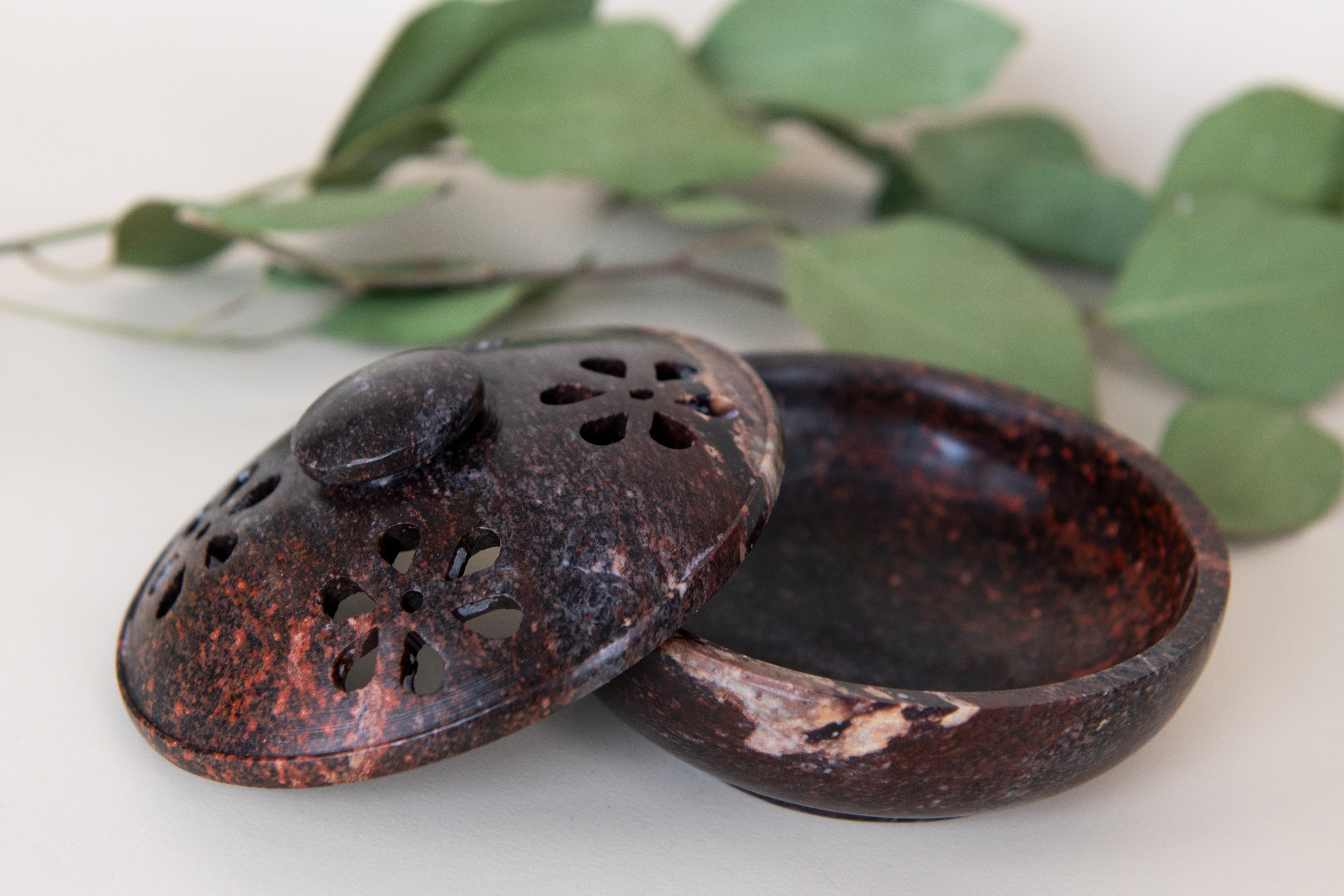 Soapstone Pot Incense Burner