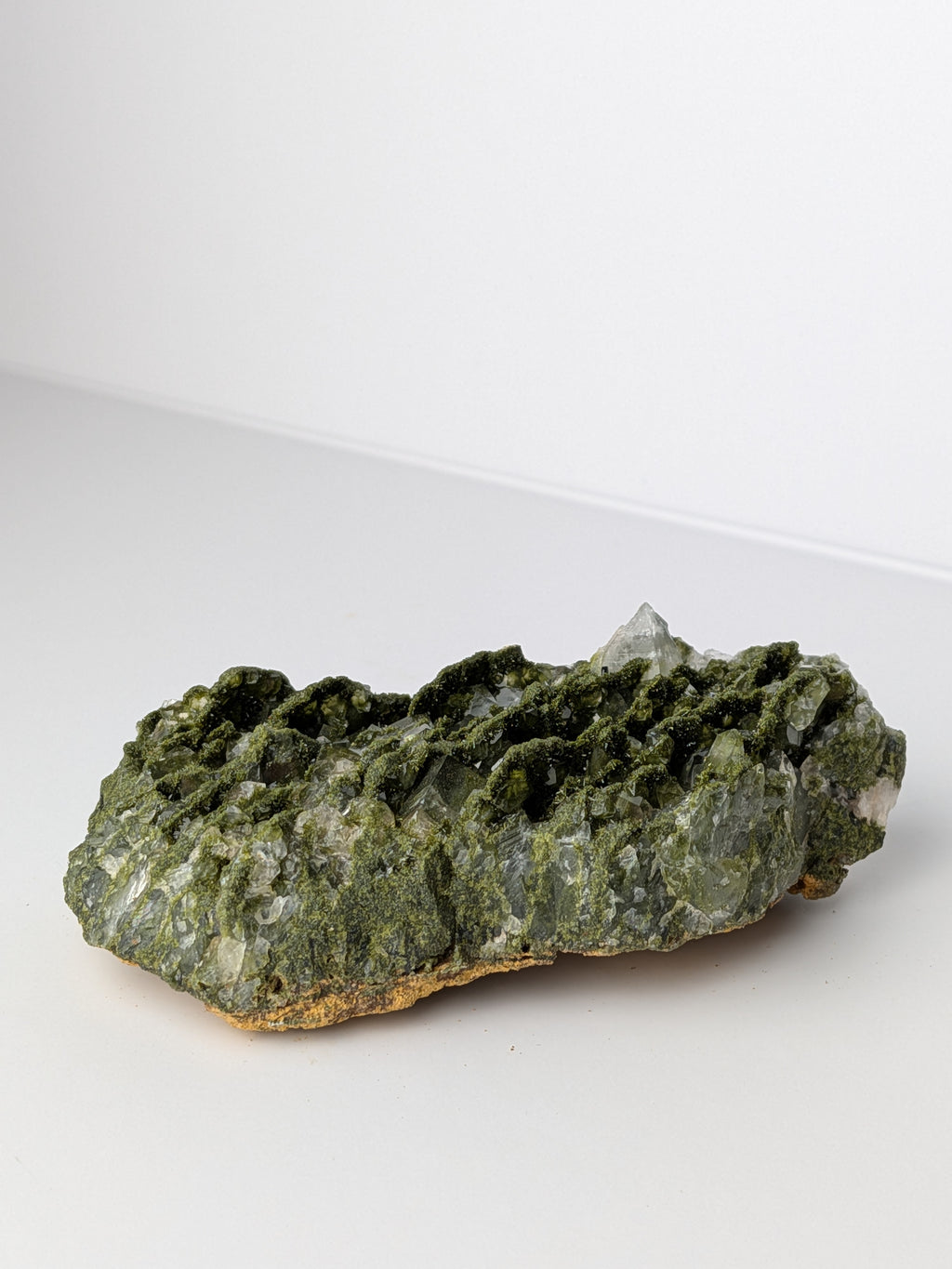 Green Epidote Quartz