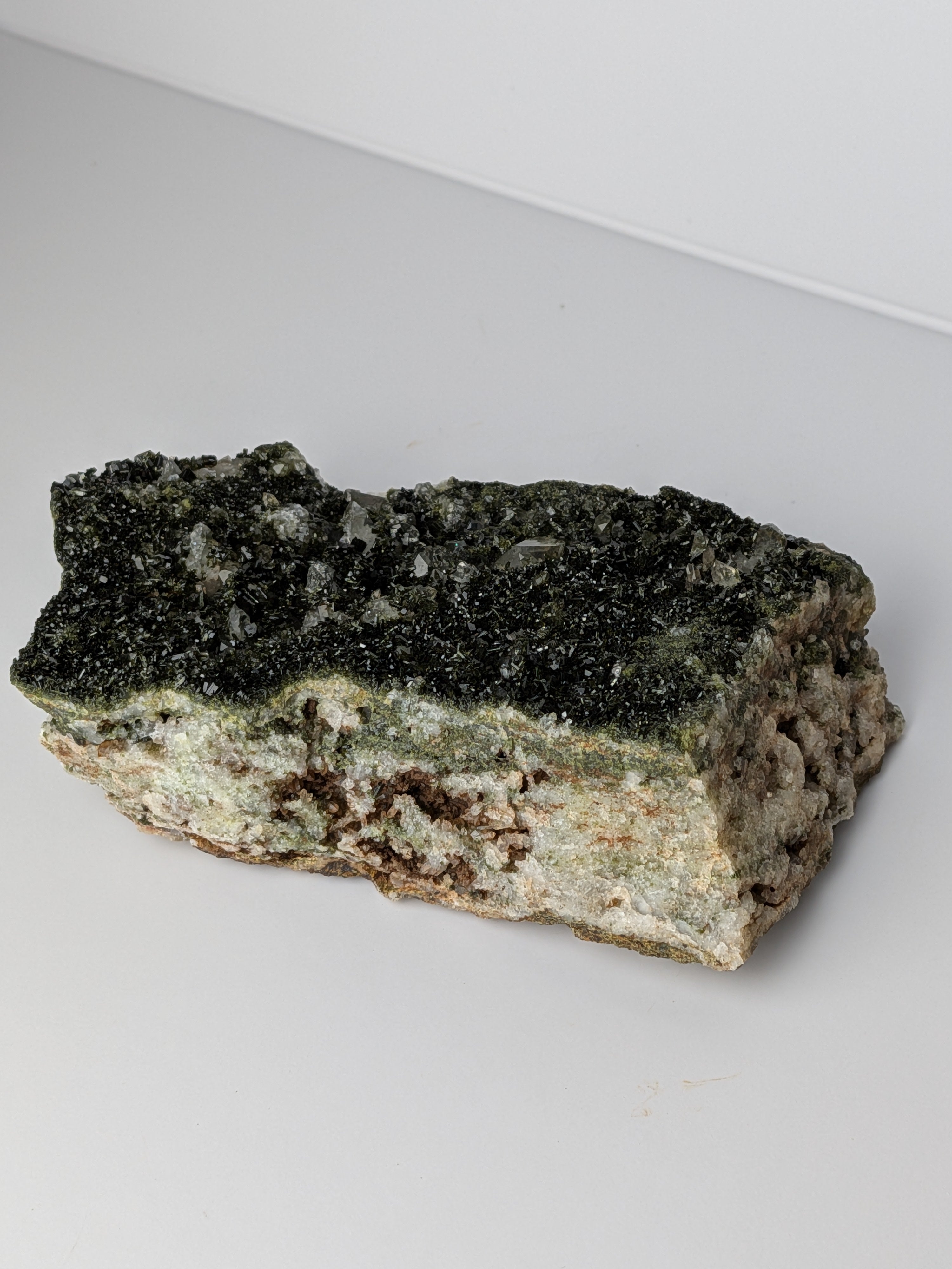 Green Epidote Quartz