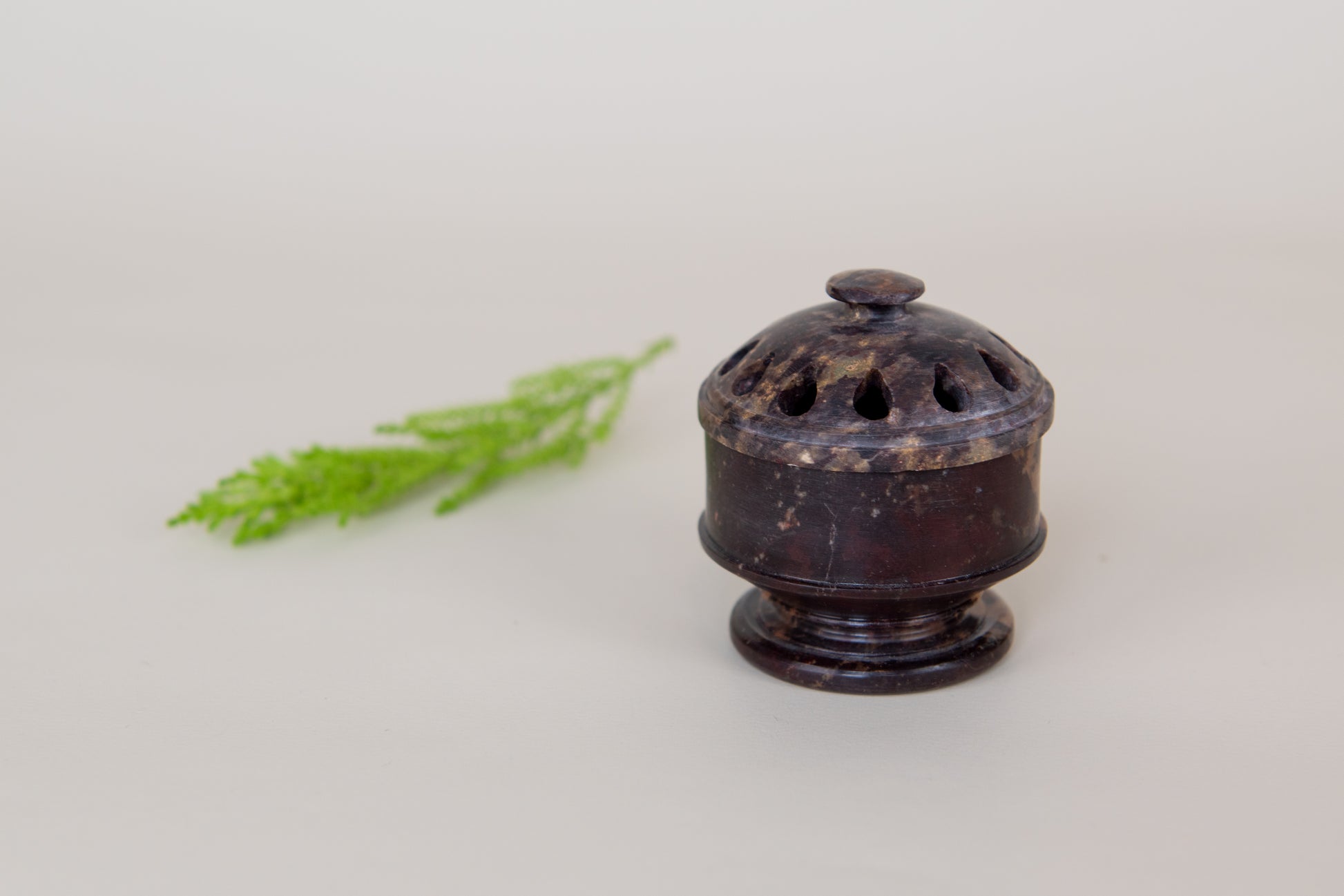 Small Soapstone Incense Burner