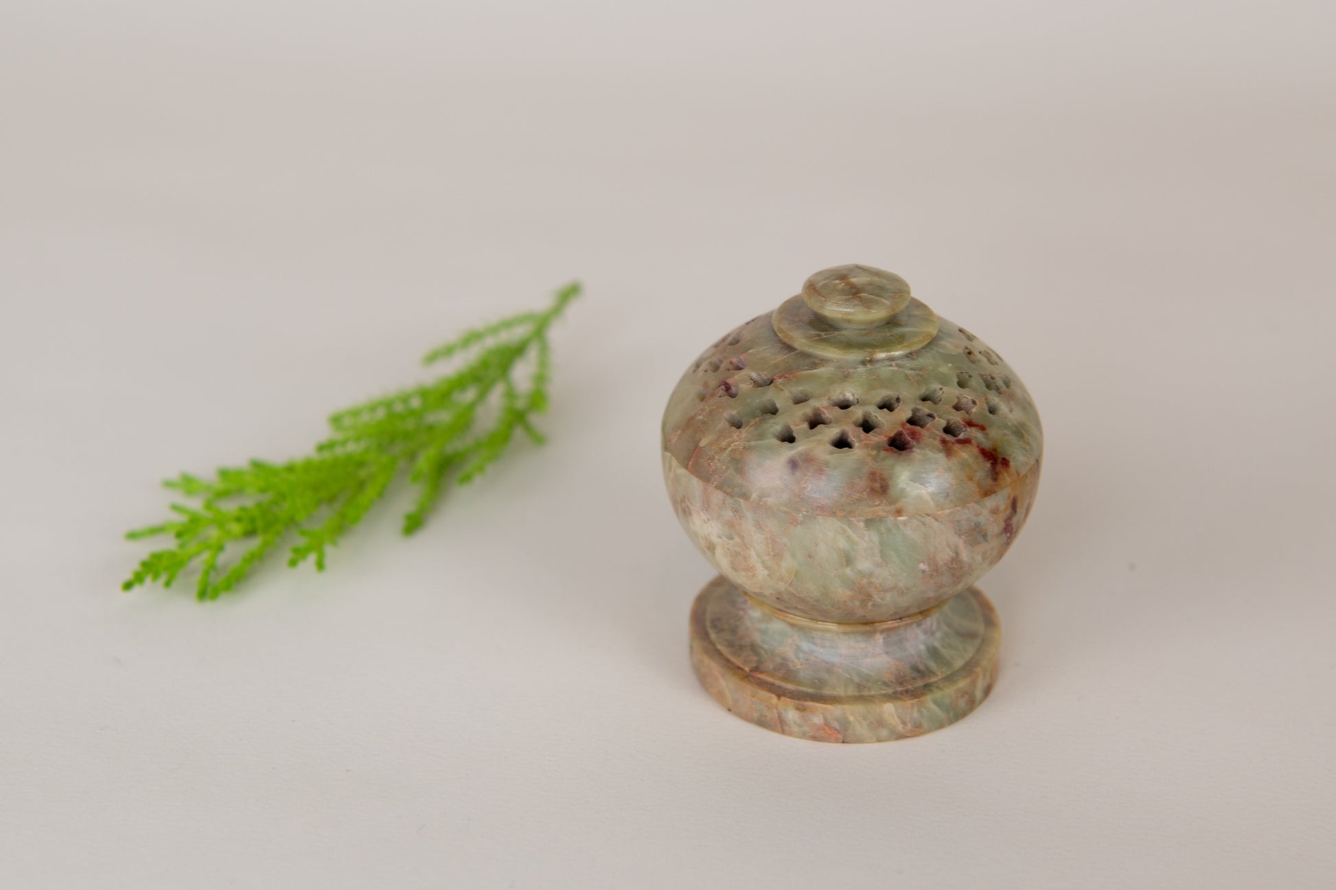 Small Soapstone Incense Burner