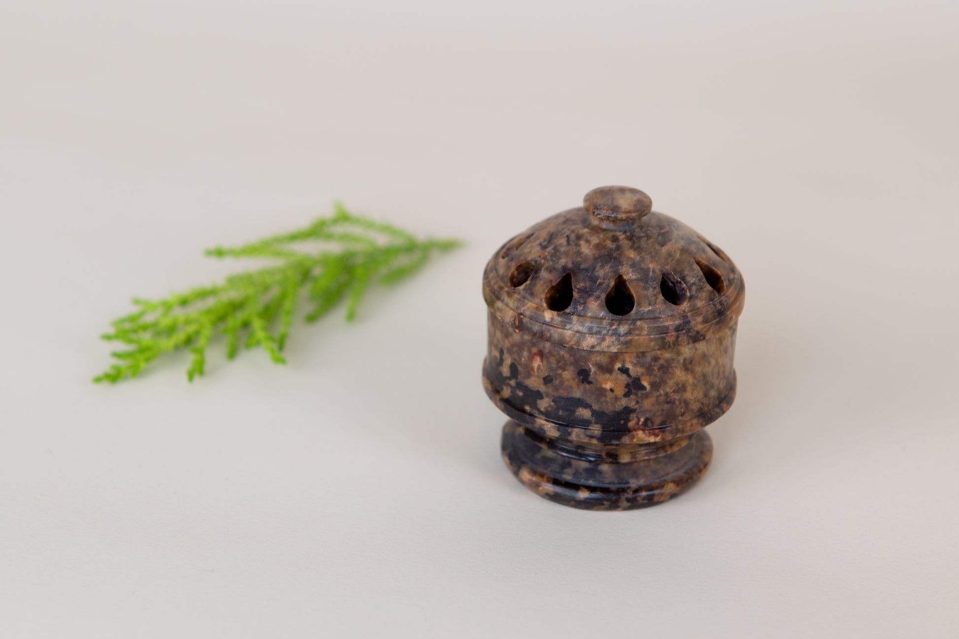 Small Soapstone Incense Burner