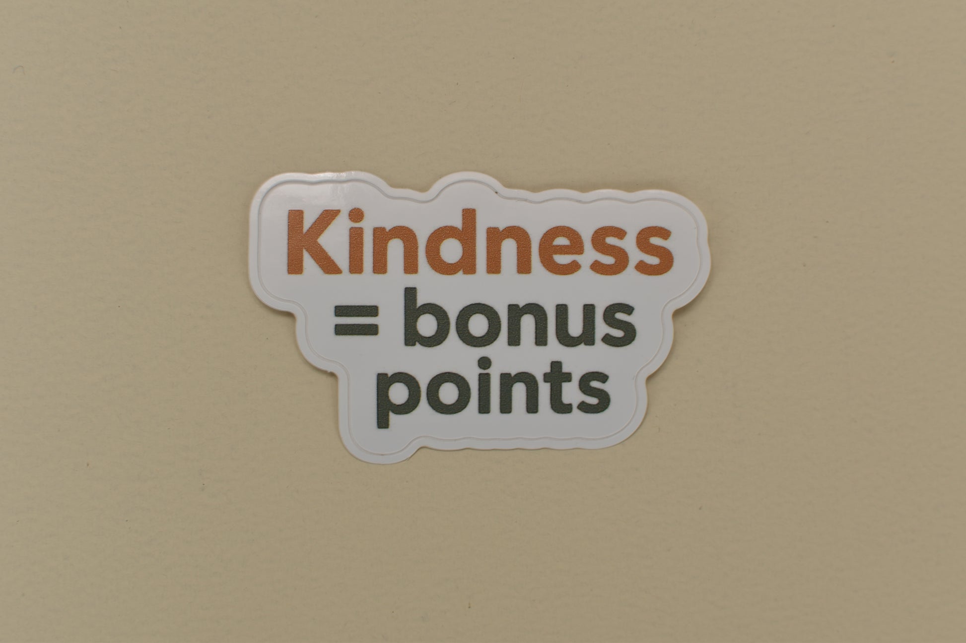 Kindness = Bonus Points Sticker