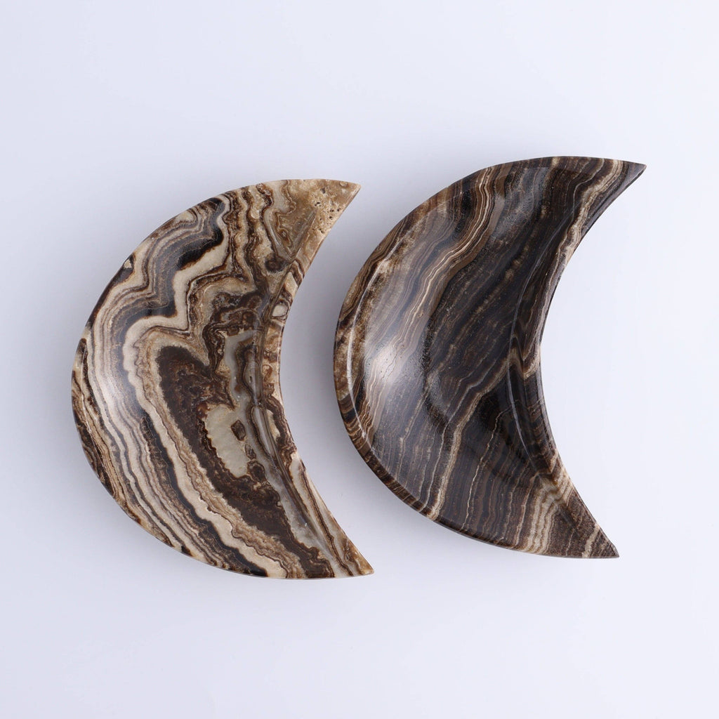 One Chocolate Onyx Moon Dish