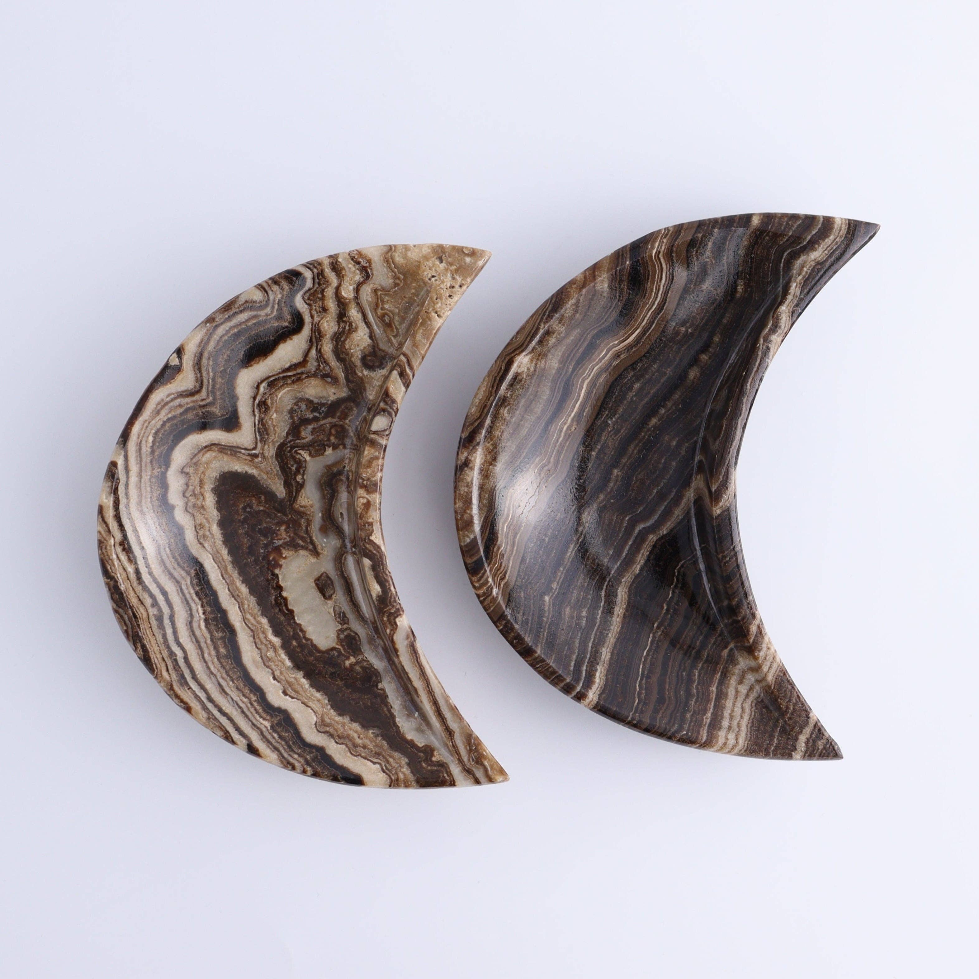 Chocolate Onyx Moon Dish