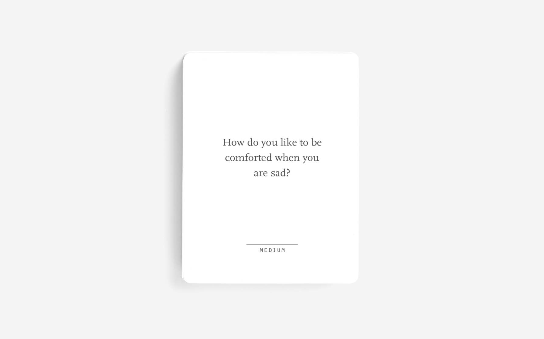 Dating Conversation Starter Cards