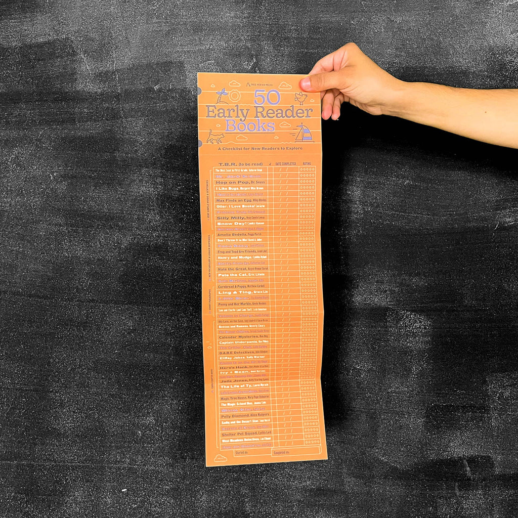 50 Early Reader Books: A Checklist for New Readers