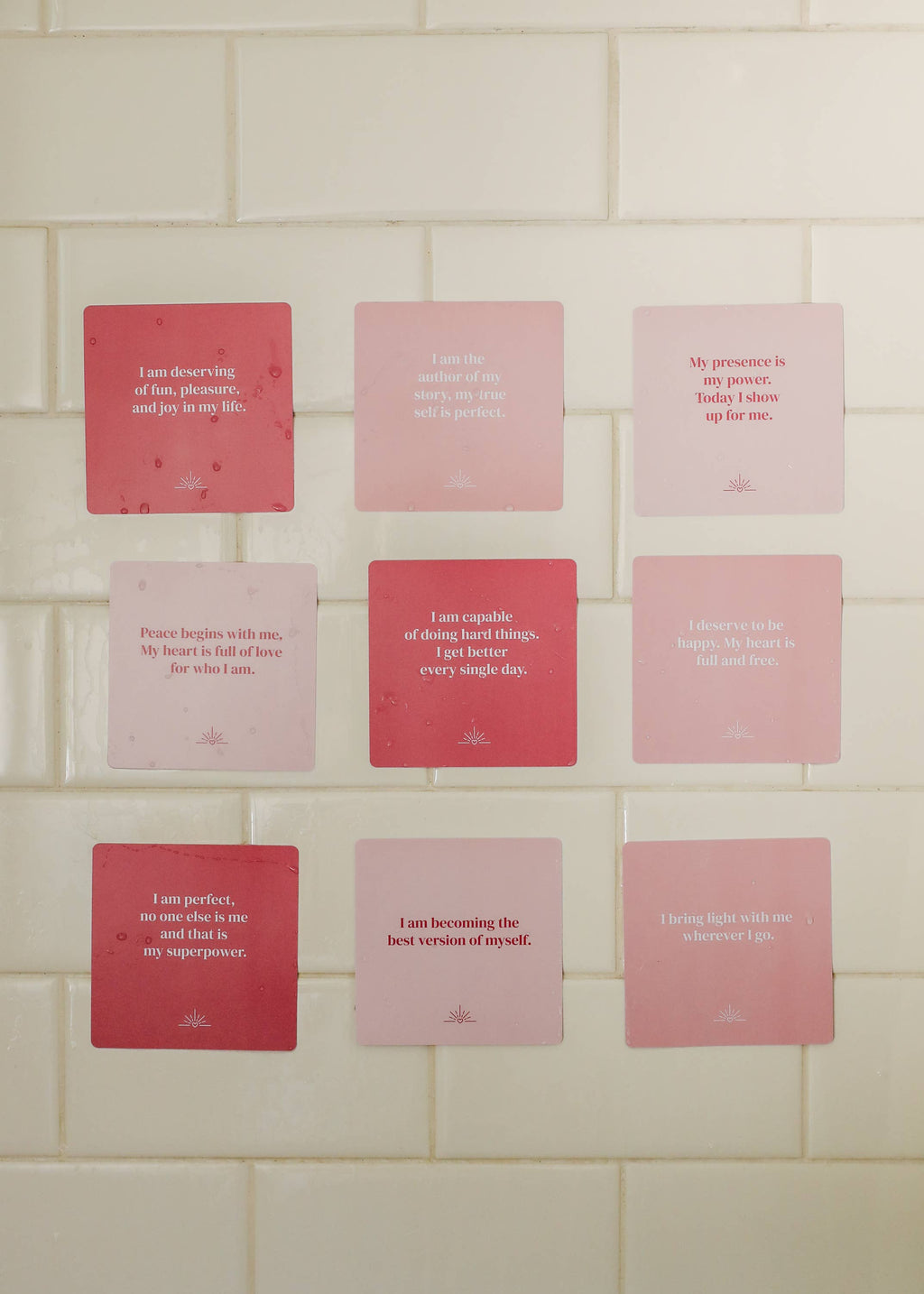Shower Affirmation™  Display Cards - Self Love