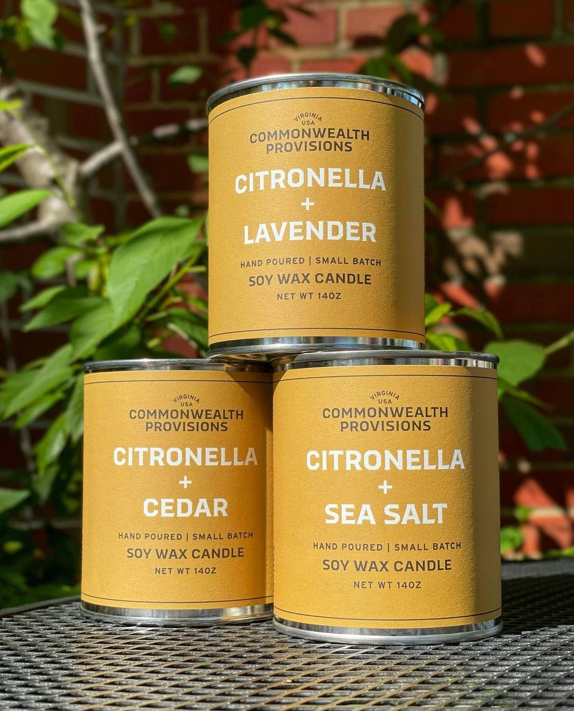 Citronella Candle - Citronella + Lavender