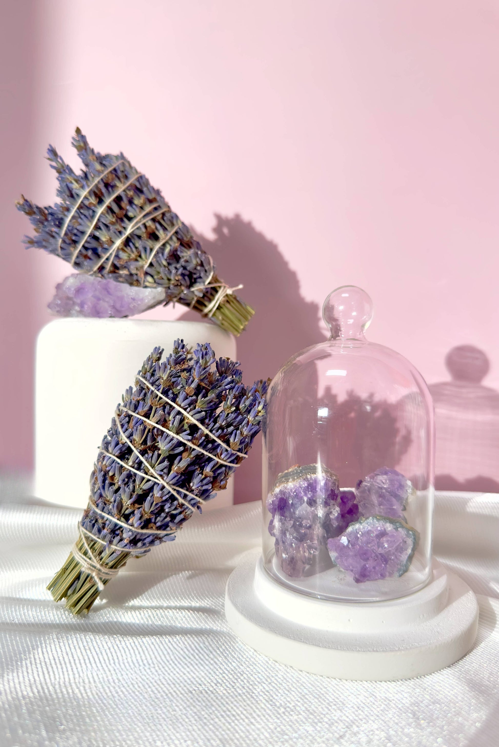MINI LAVENDER Bundle - Cleanser - Smudge - Lavender Bunch