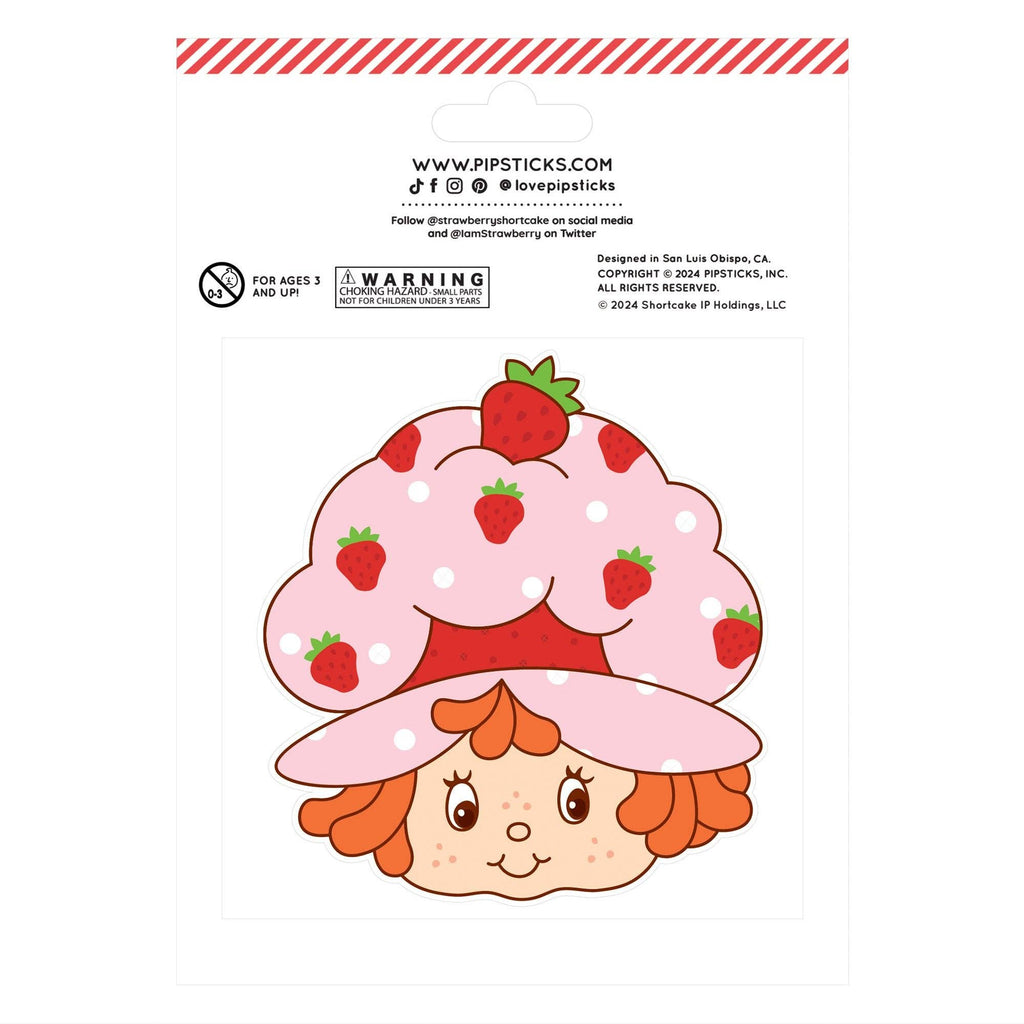 Strawberry Shortcake & Custard Scratch 'n Sniff Stickers - 2 ct