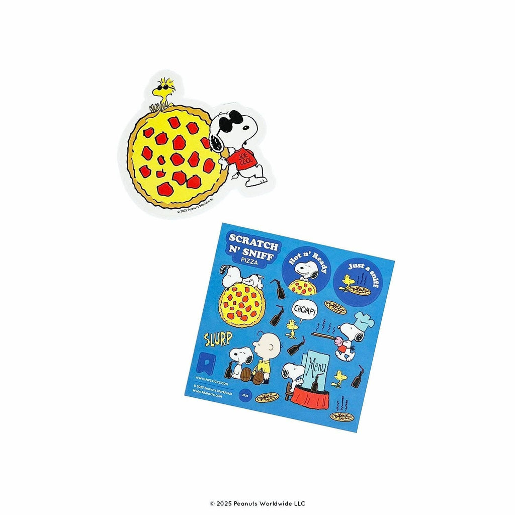 Peanuts Hot Pizza Scratch 'n Sniff Stickers - 2 ct