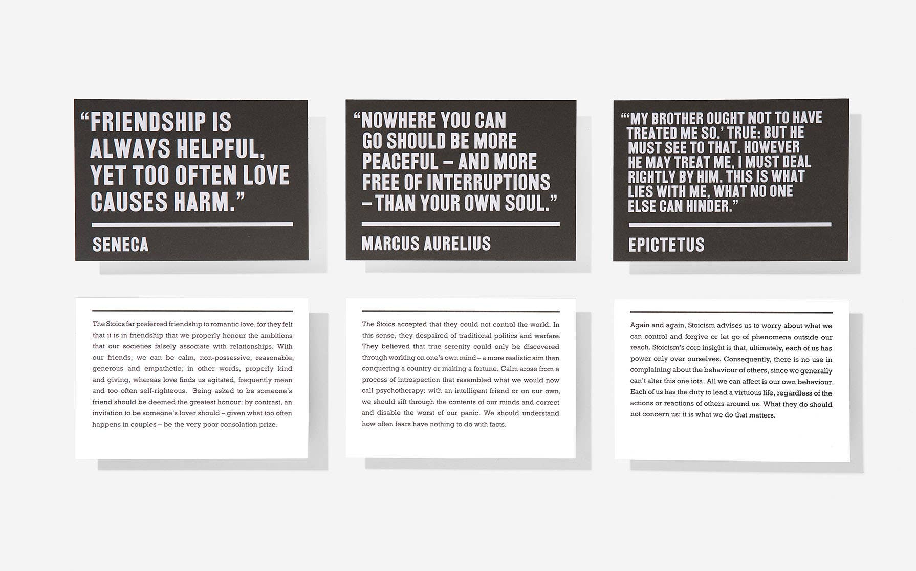 Stoicism Prompt Card Set