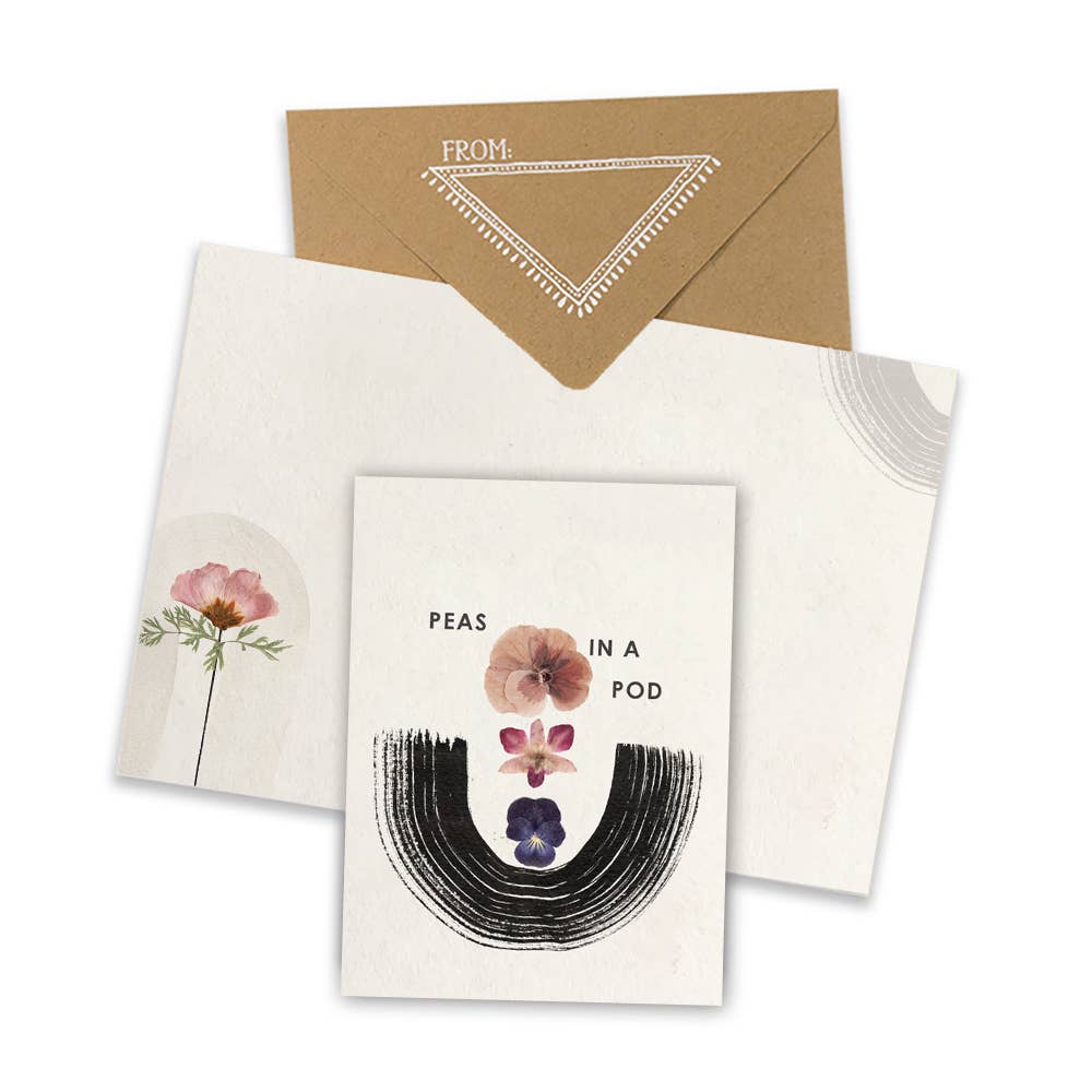 Mini Card - Peas In A Pod