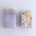 Lavender Fluorite Freeform Set of 2